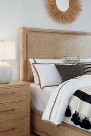 Hooker Furniture Retreat Cane Panel Bed