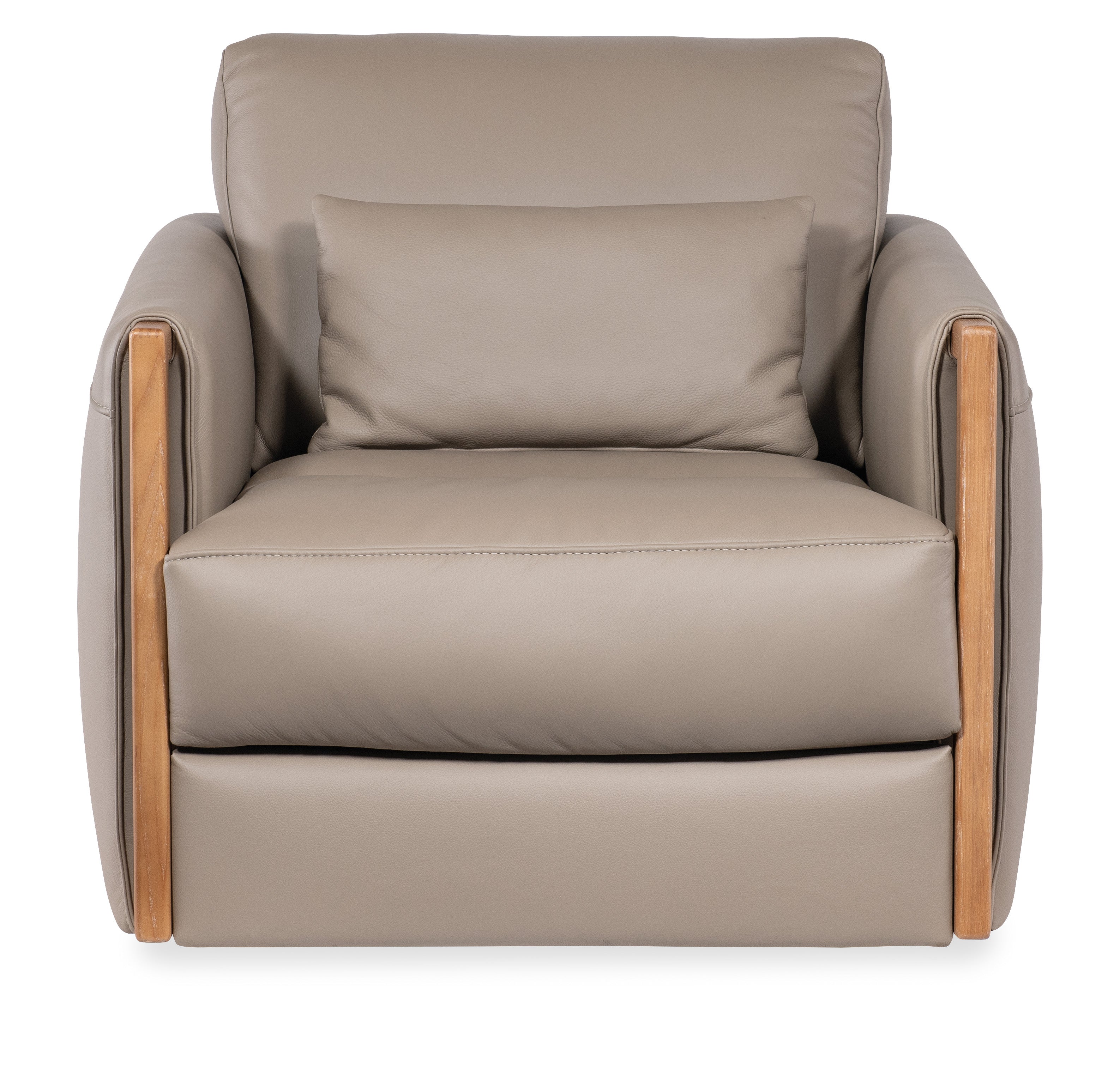 Hooker Furniture Meridian Swivel Chair in Grey