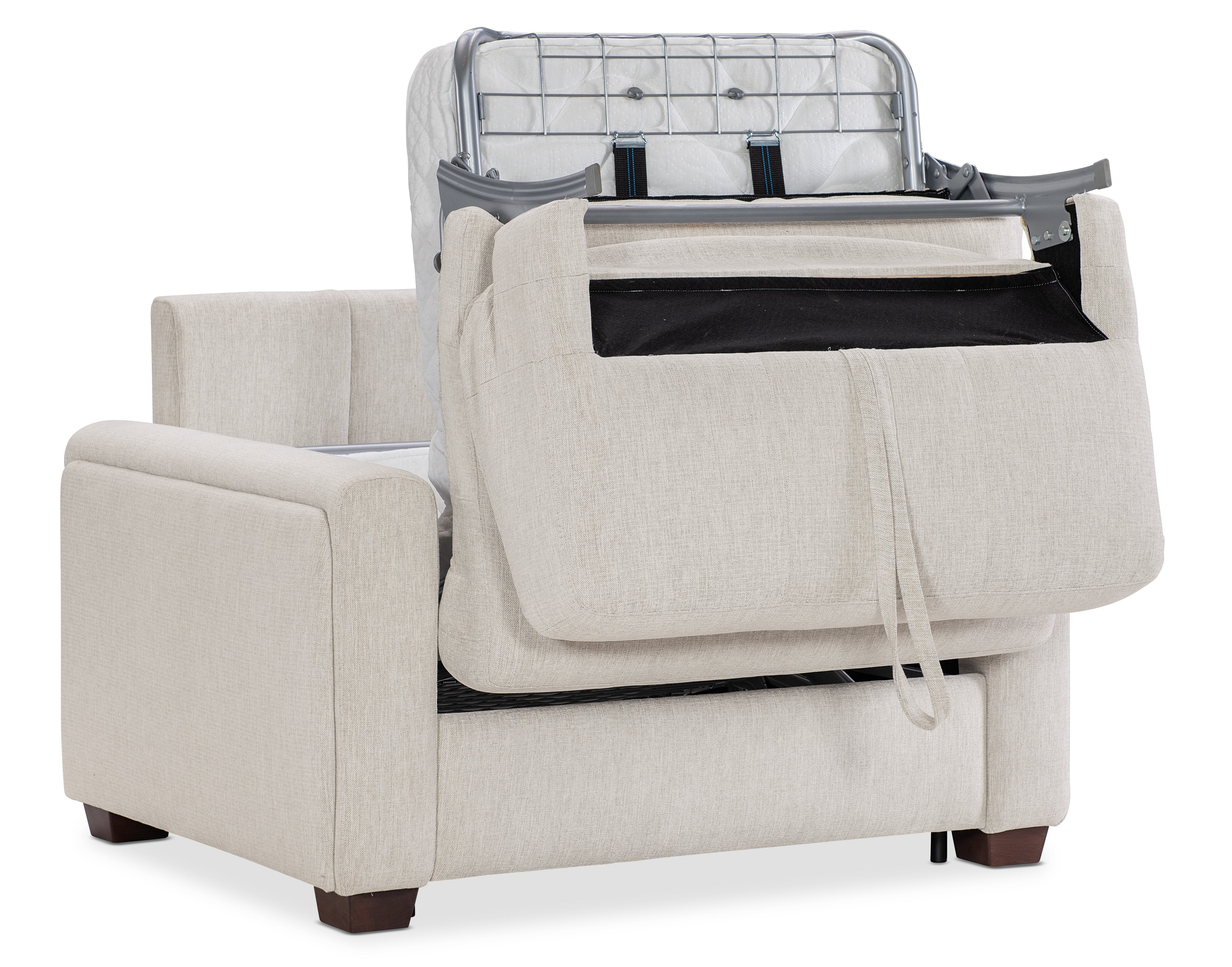 Hooker Furniture Griffin Twin Sleeper Chair in Beige