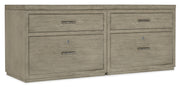 Hooker Furniture Linville Falls 72" Credenza with Two Lateral Files