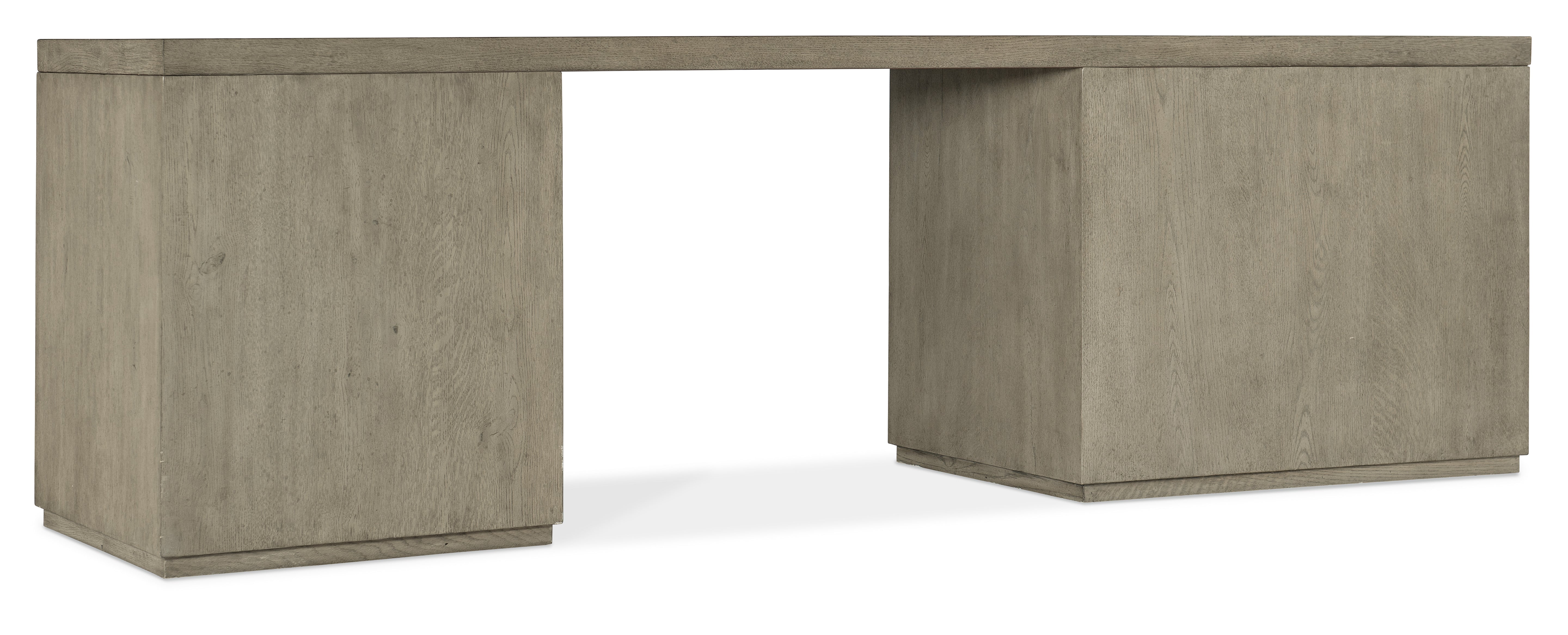 Hooker Furniture Linville Falls 96" Desk with Small File and Lateral File