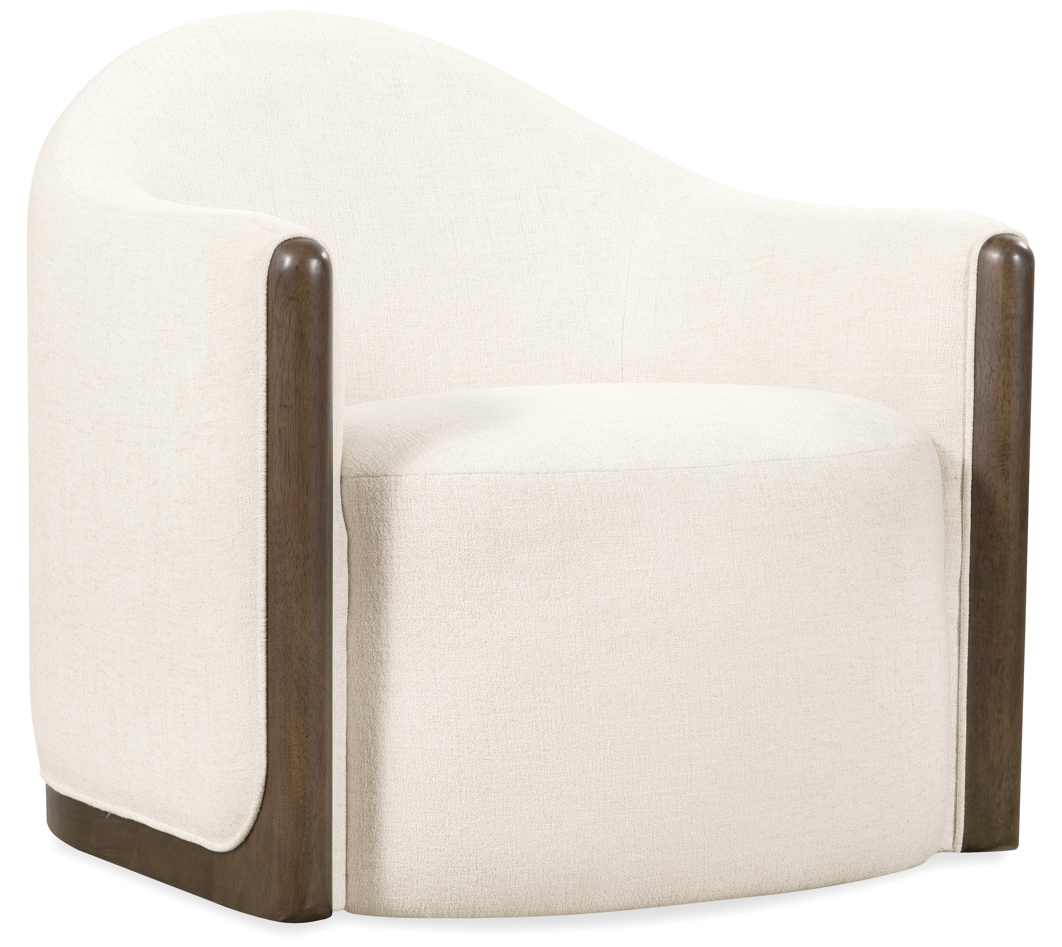 Hooker Furniture Cora Swivel Chair in Beige
