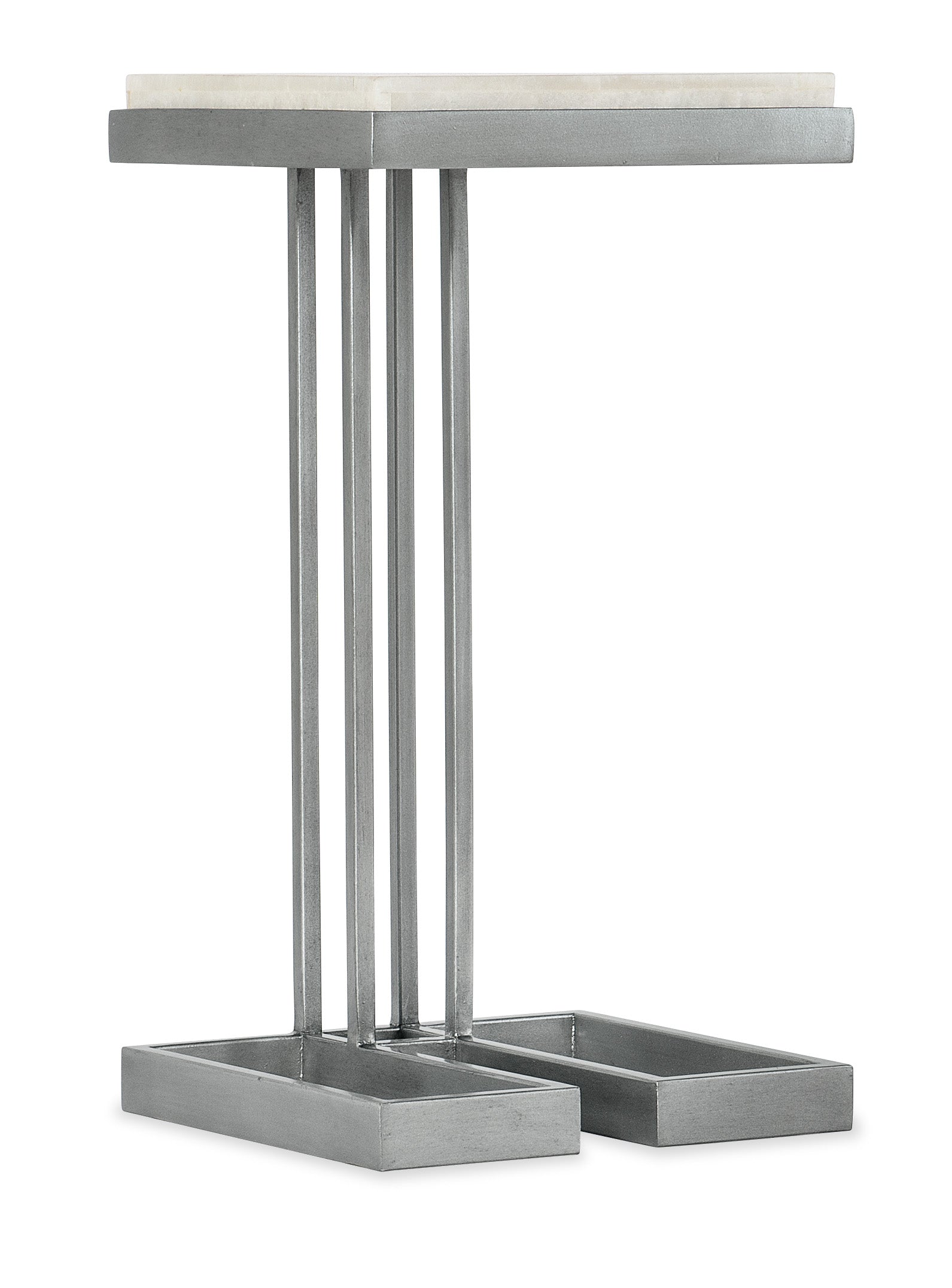 Hooker Furniture Melange Marin Drink Table in Silvers