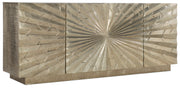 Hooker Furniture Big Bang 78in Entertainment Console in Silvers