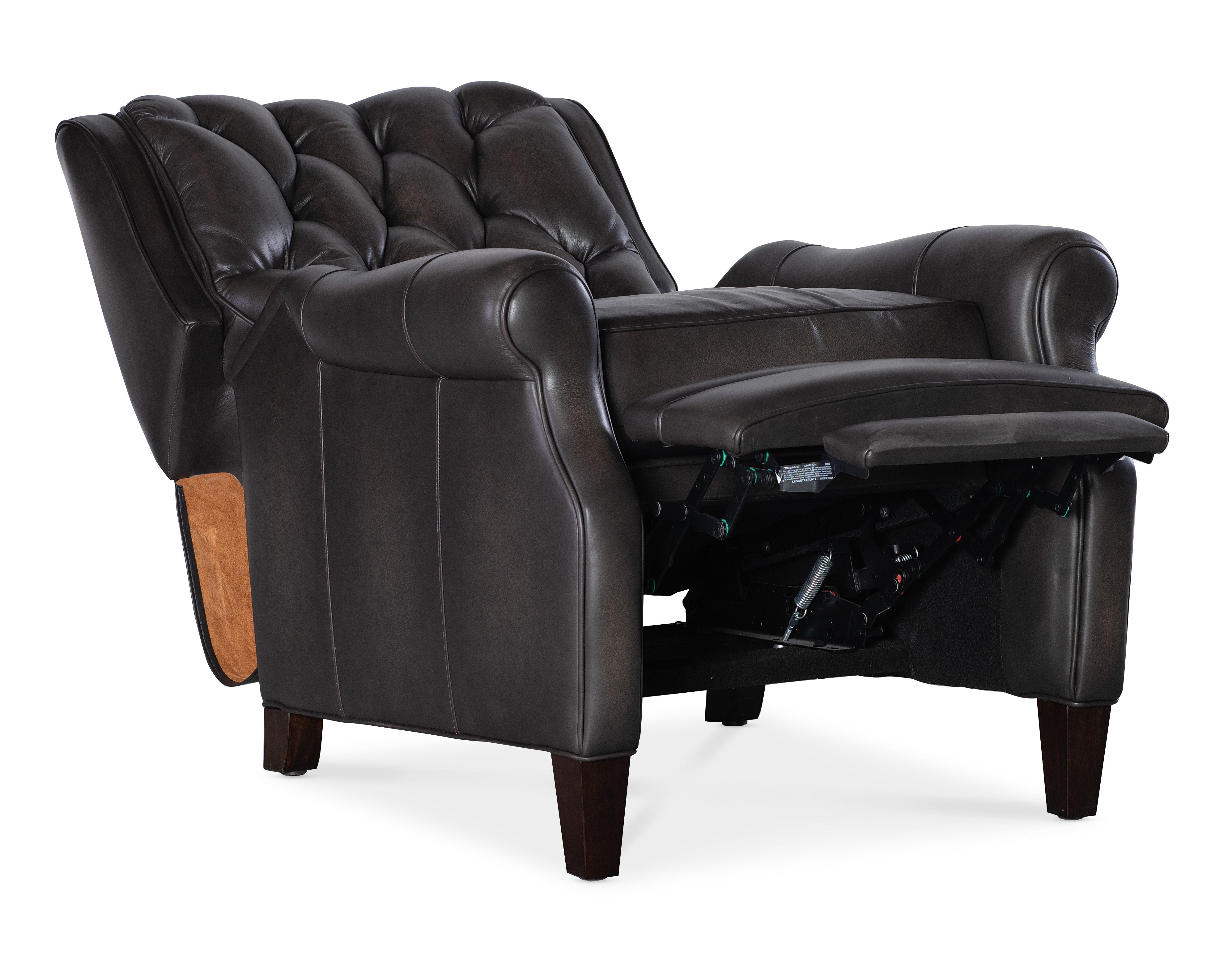 Hooker Furniture Palmer Press Back Recliner in Grey