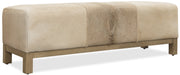 Hooker Furniture Melange Holy Cow Bench in Brown