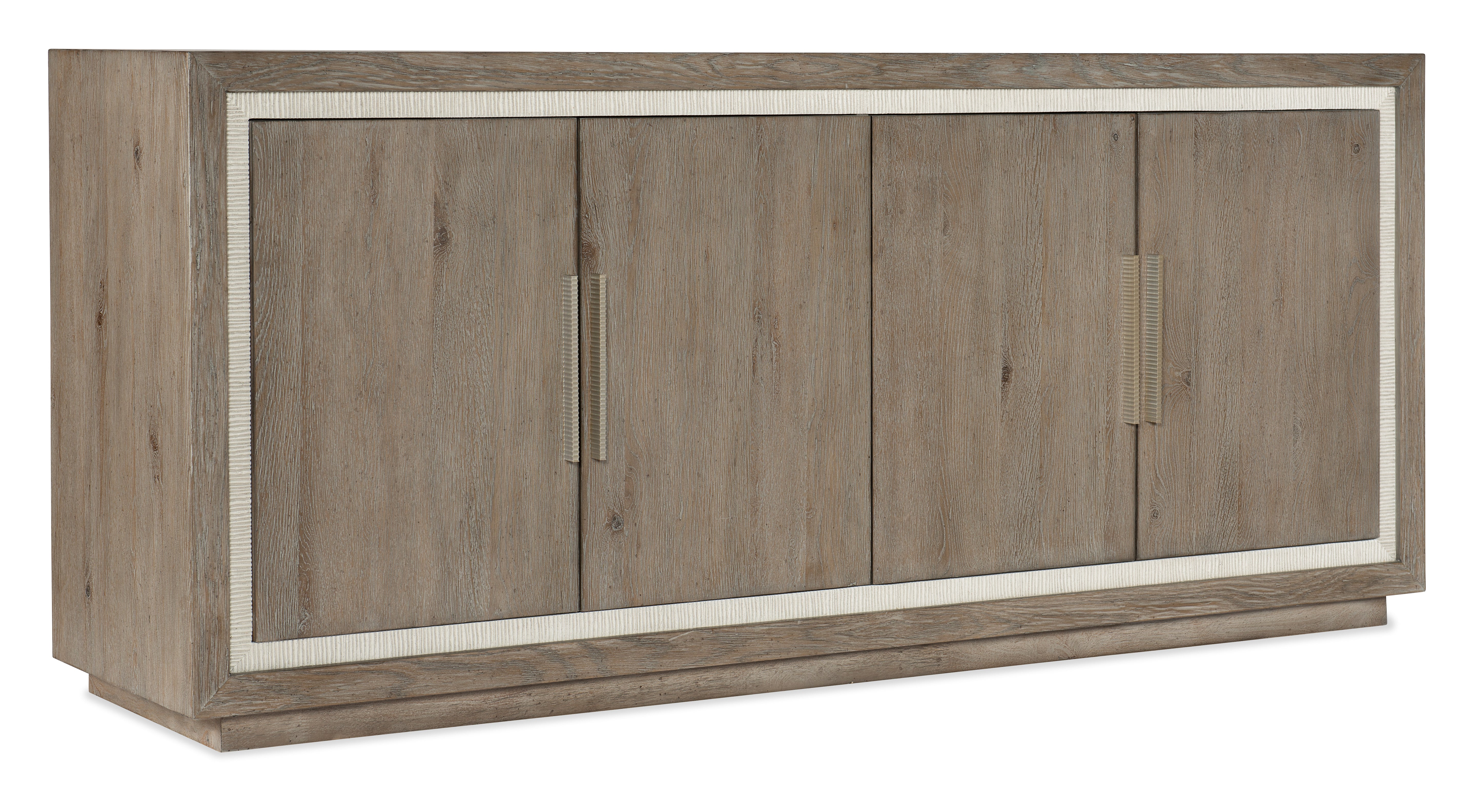 Hooker Furniture Serenity Tulum Media Storage Cabinet in Gray