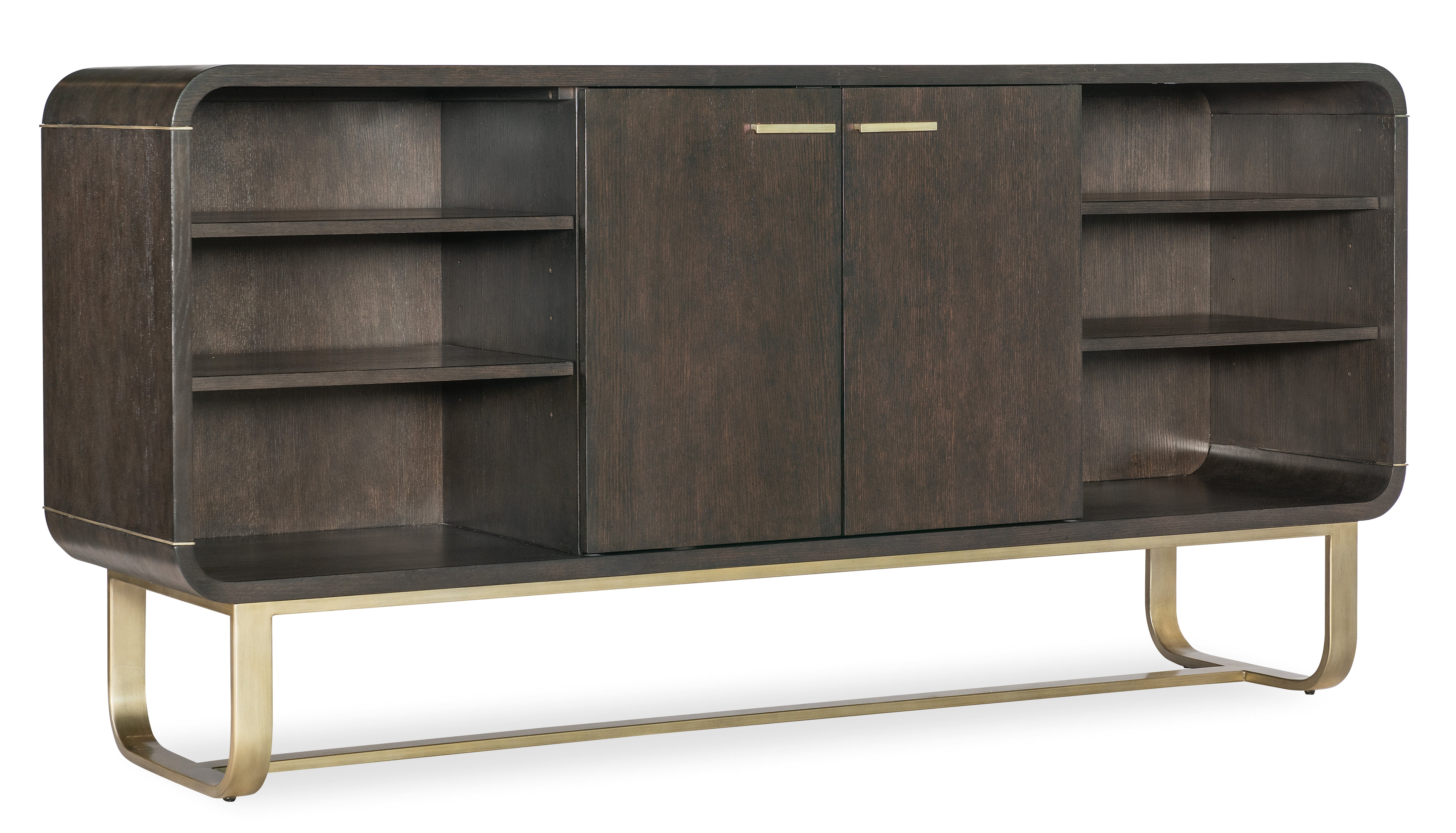 Hooker Furniture Commerce & Market Metropolitan Credenza in Dark Wood