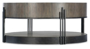 Hooker Furniture Commerce & Market Skyline Cocktail Table in Dark Brown