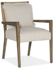 Hooker Furniture Sundance Woven Back Arm Chair