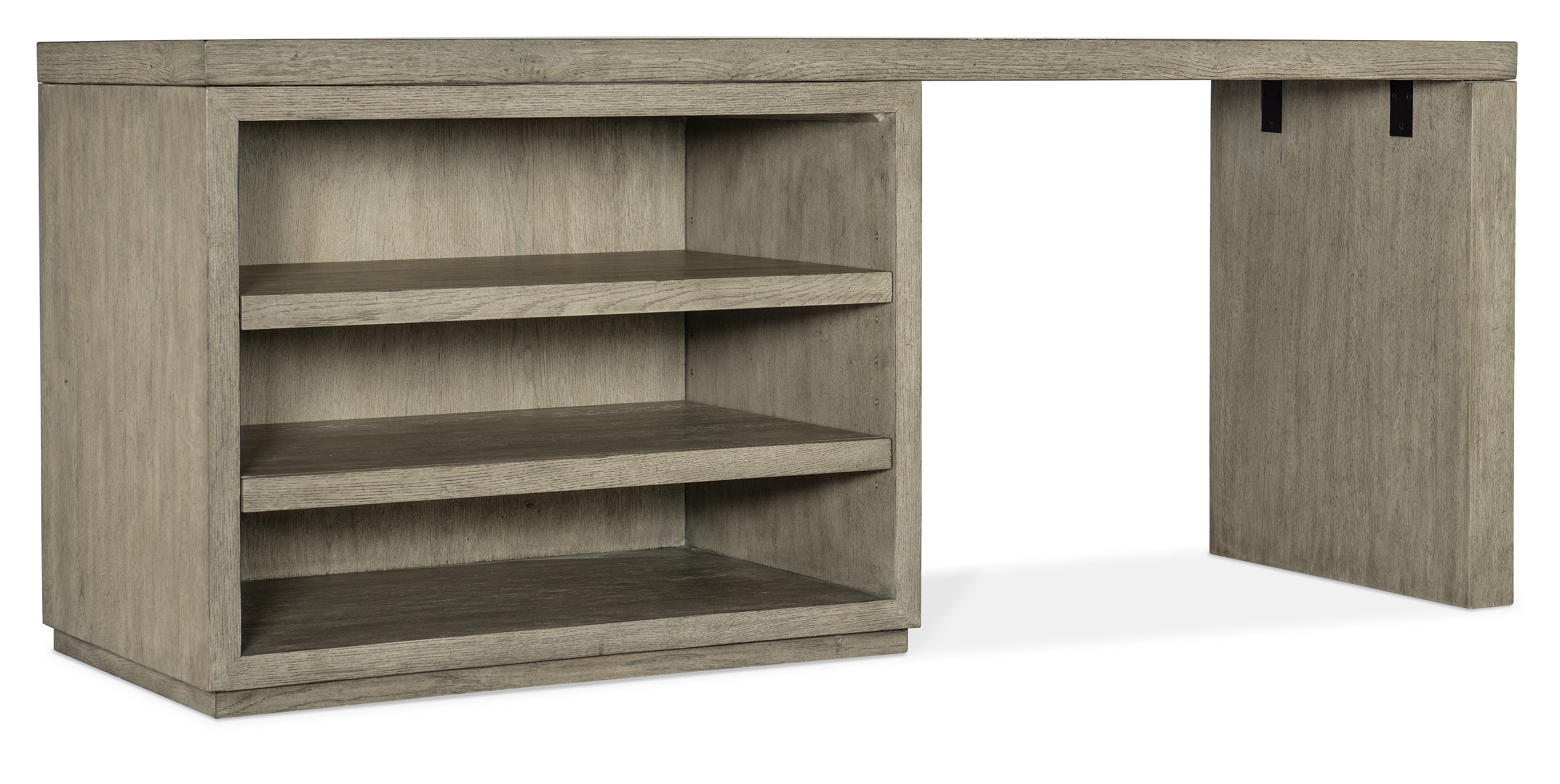 Hooker Furniture Linville Falls 72" Desk with Open Desk Cabinet