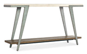 Hooker Furniture Commerce & Market Boomerang Console Table in White