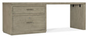 Hooker Furniture Linville Falls 84" Desk with Lateral File