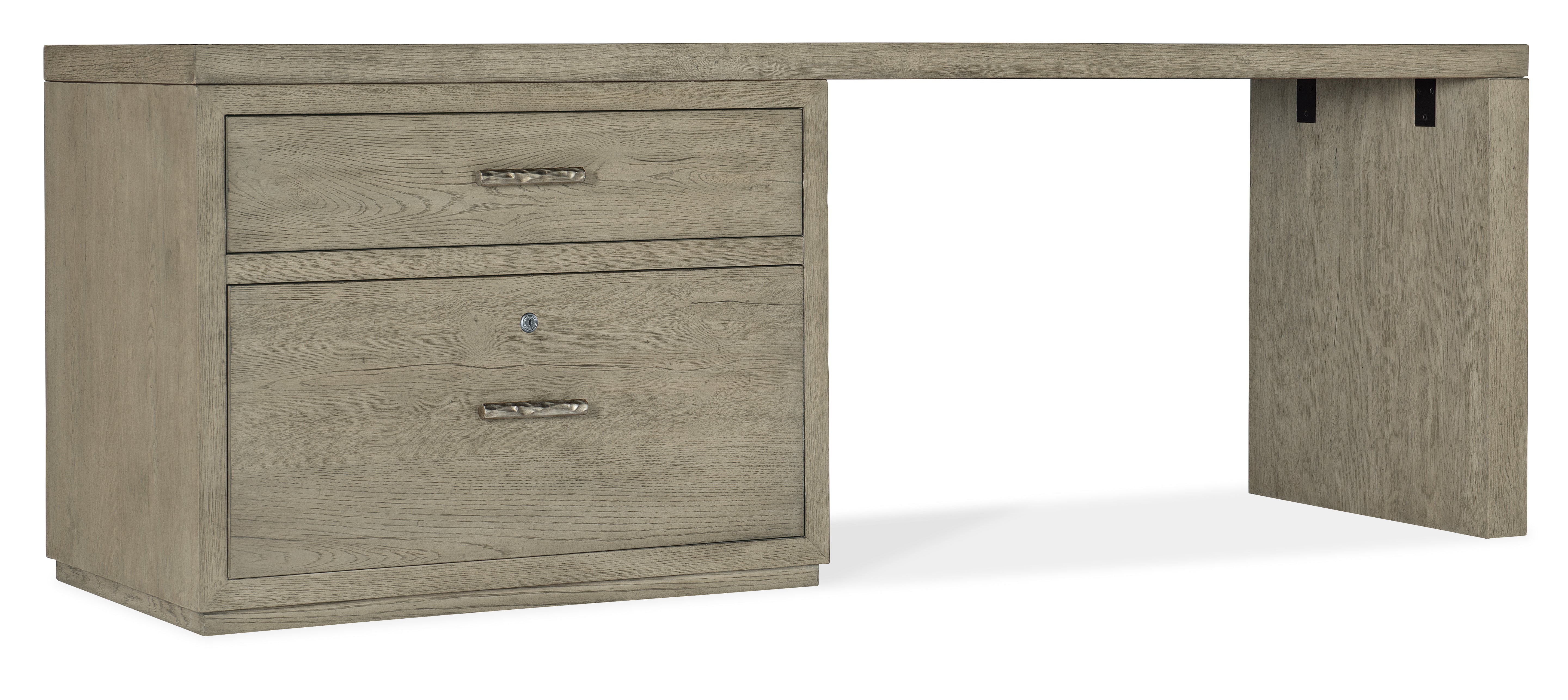 Hooker Furniture Linville Falls 84" Desk with Lateral File