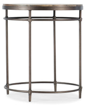 Hooker Furniture St. Armand Round End Table in Bronze