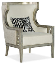 Hooker Furniture Sanctuary Debutant Wing Chair in Beige