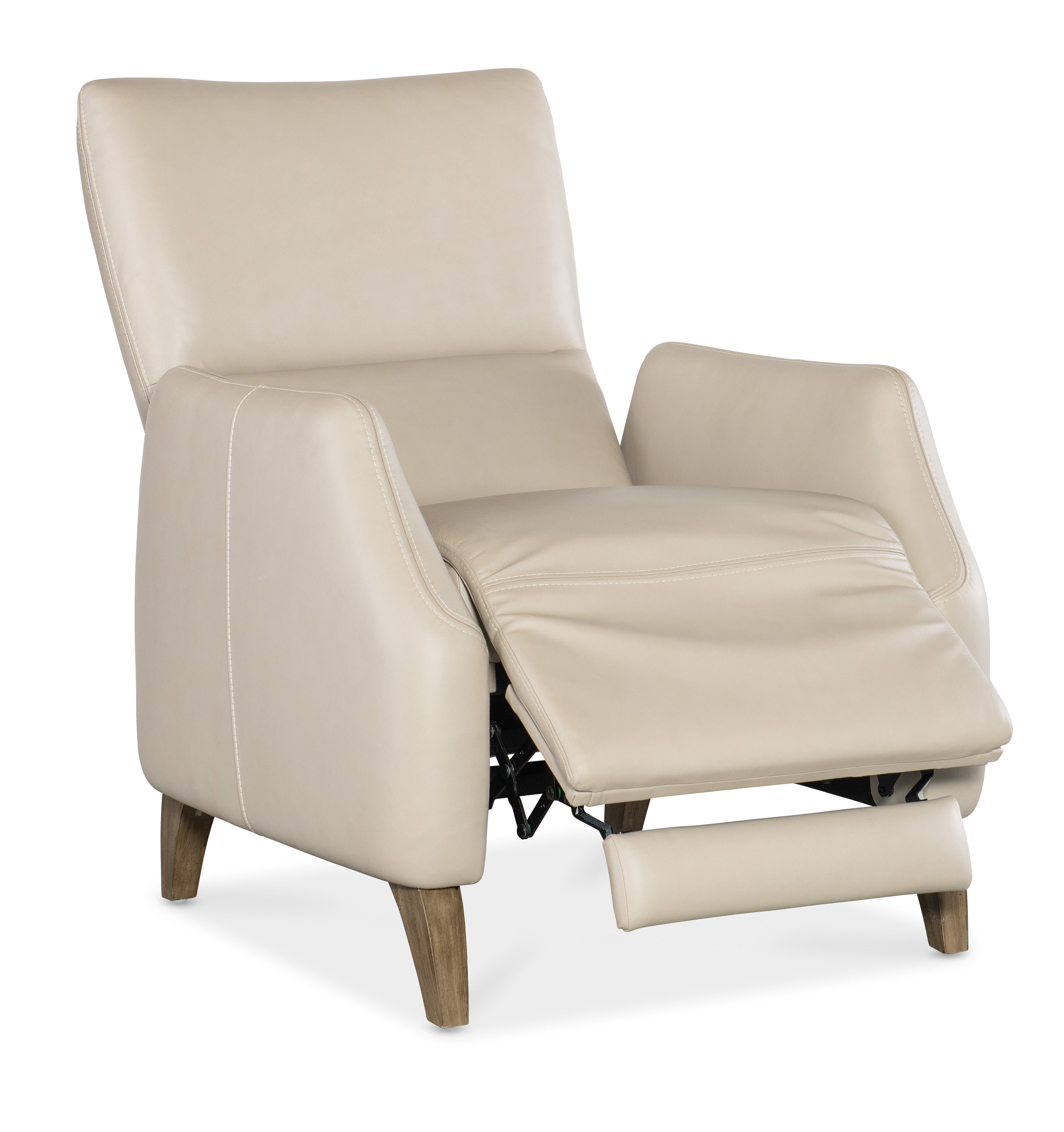 Hooker Furniture Rumero Press Back Recliner in Beige