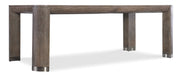 Hooker Furniture Modern Mood Leg Dining Table with 1-24in Leaf