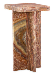 Hooker Furniture Melange Denys Spot Table in Reds