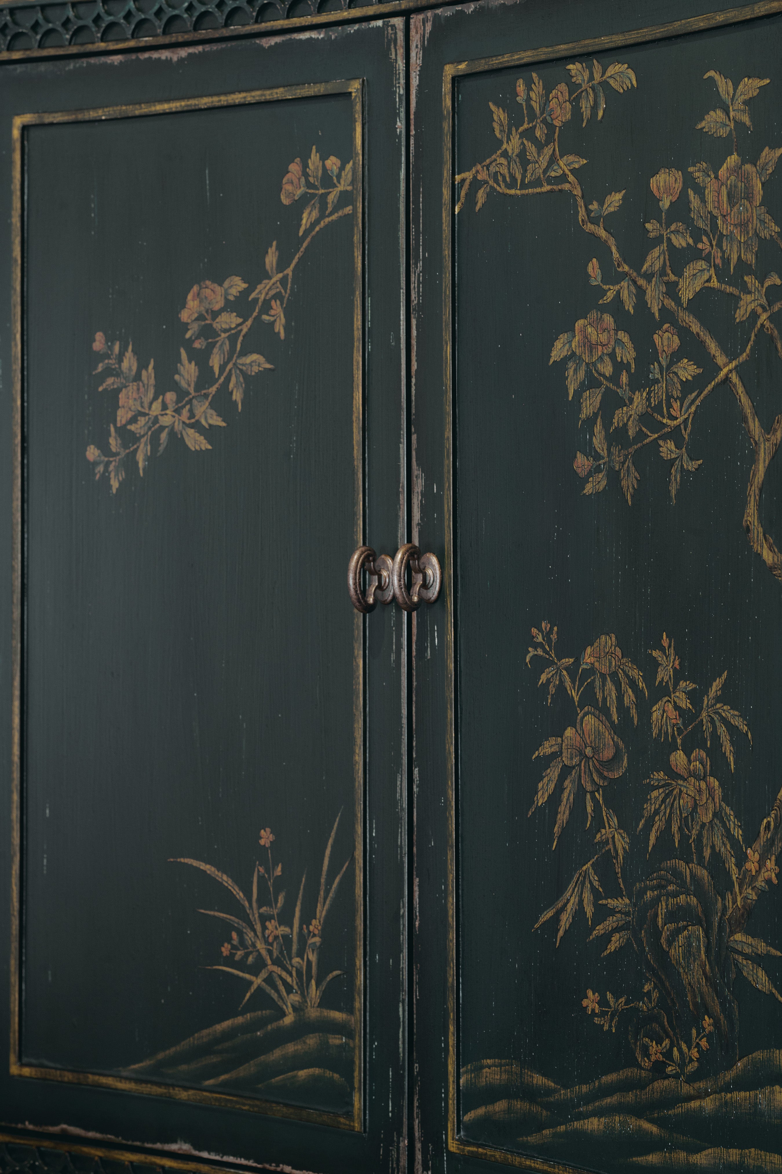 Hooker Furniture Charleston Two-Door Accent Chest in Greens