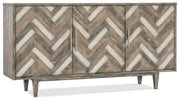 Hooker Furniture Melange Natural Beauty Credenza in Medium Wood