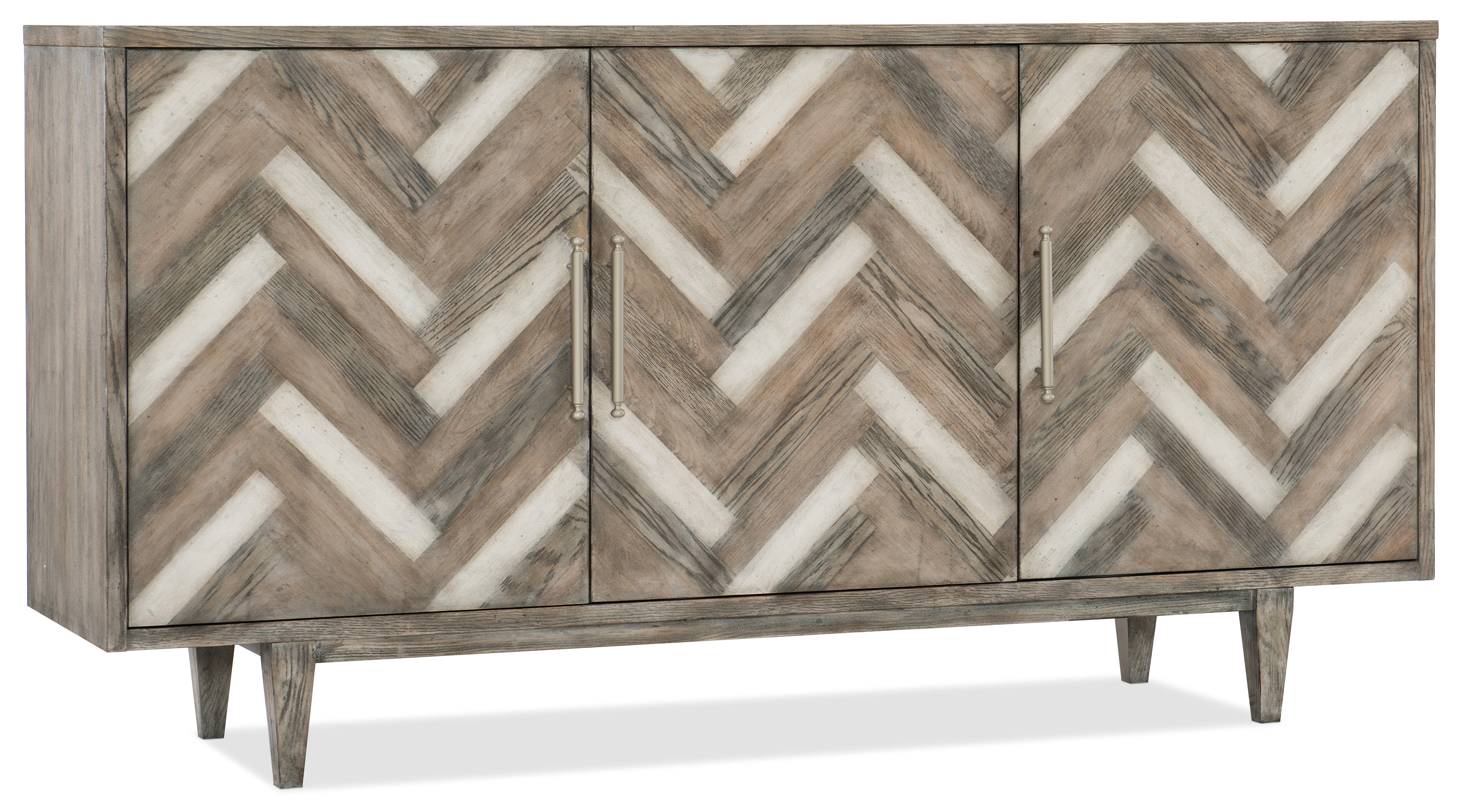 Hooker Furniture Melange Natural Beauty Credenza in Medium Wood