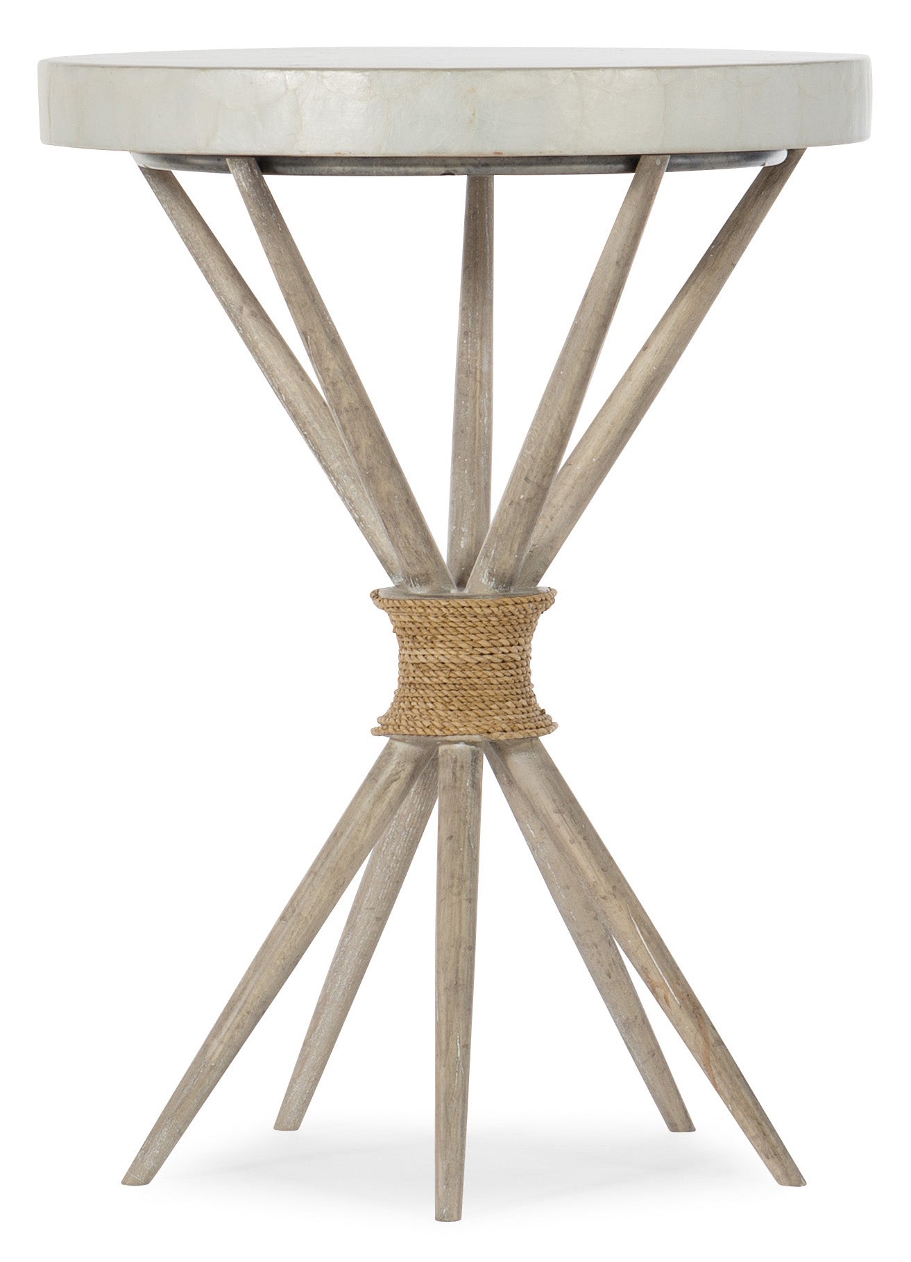 Hooker Furniture Amani Accent Table in Beige