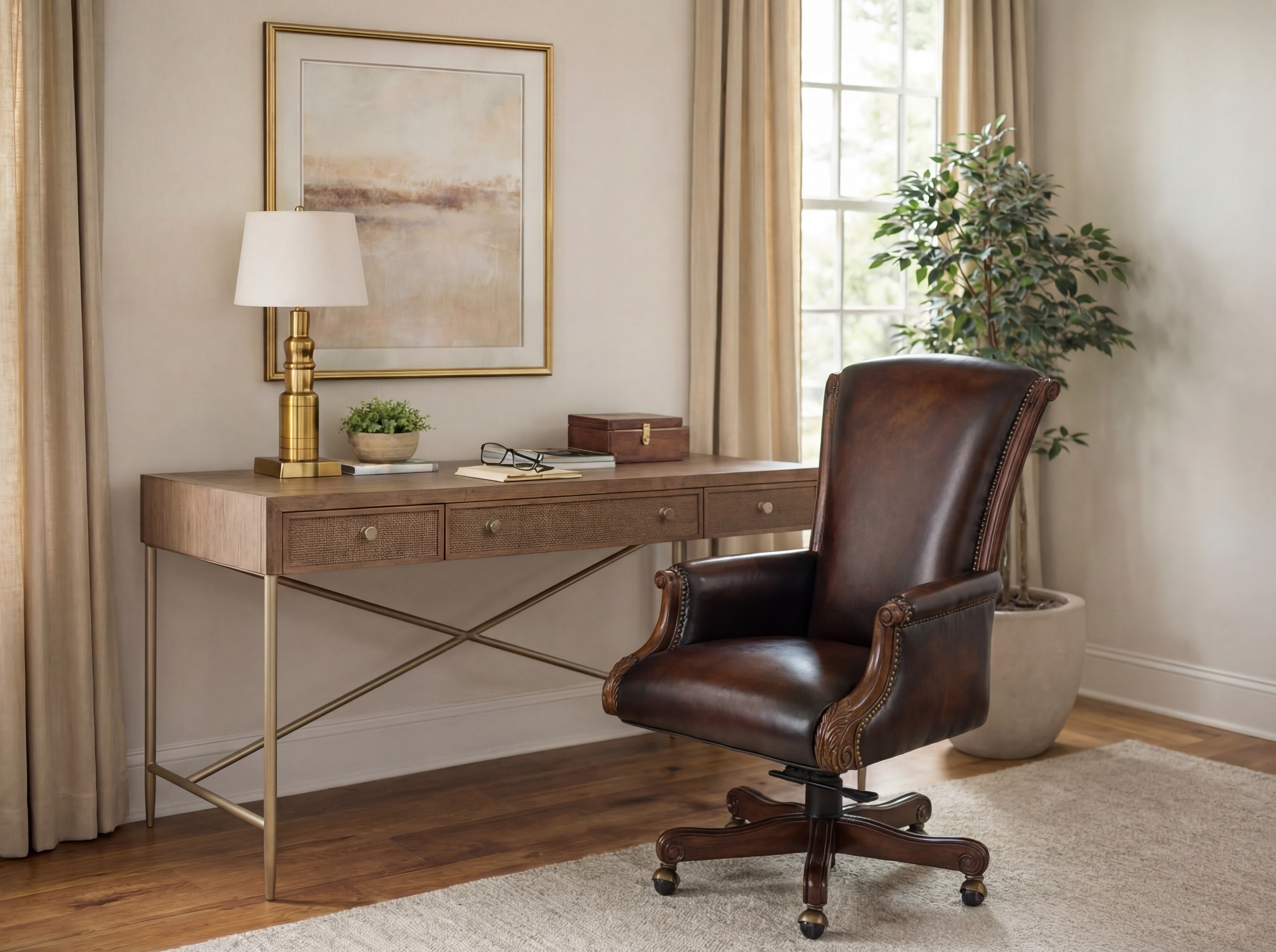 Hooker Furniture Samuel Executive Swivel Tilt Chair