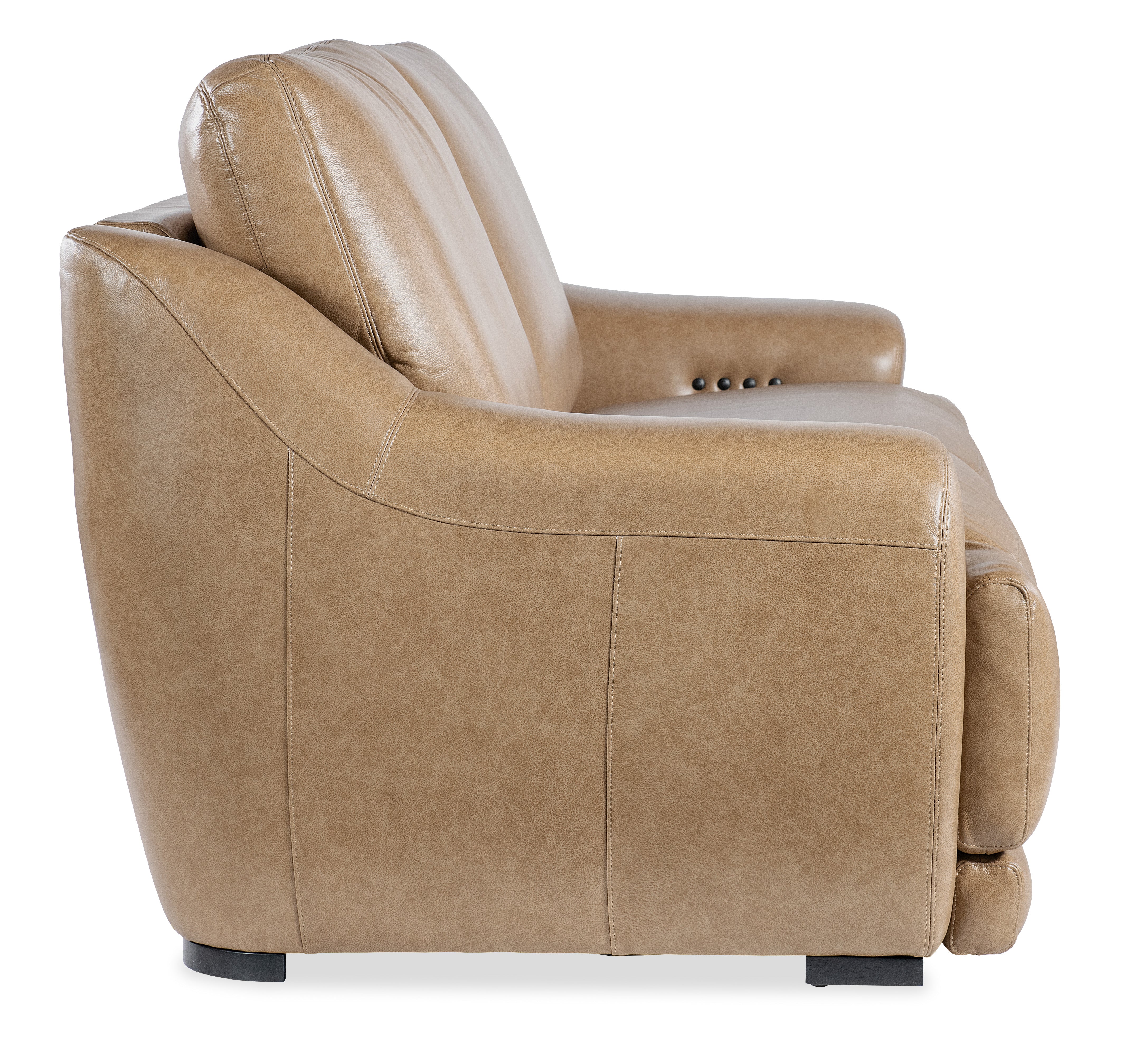 Hooker Furniture Wayward Power Sofa w/Power Headrest in Brown