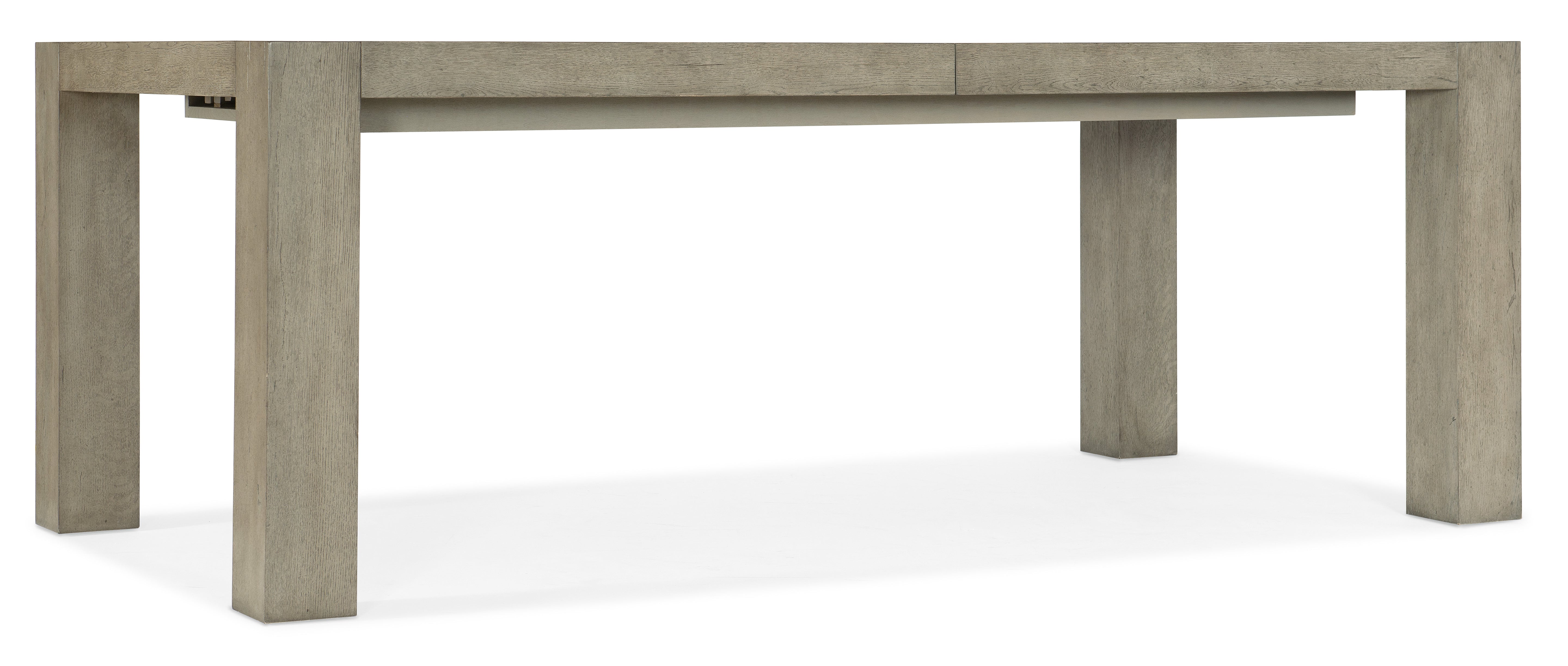 Hooker Furniture Linville Falls North Fork Rectangle Dining Table with 1-24 in Leaf