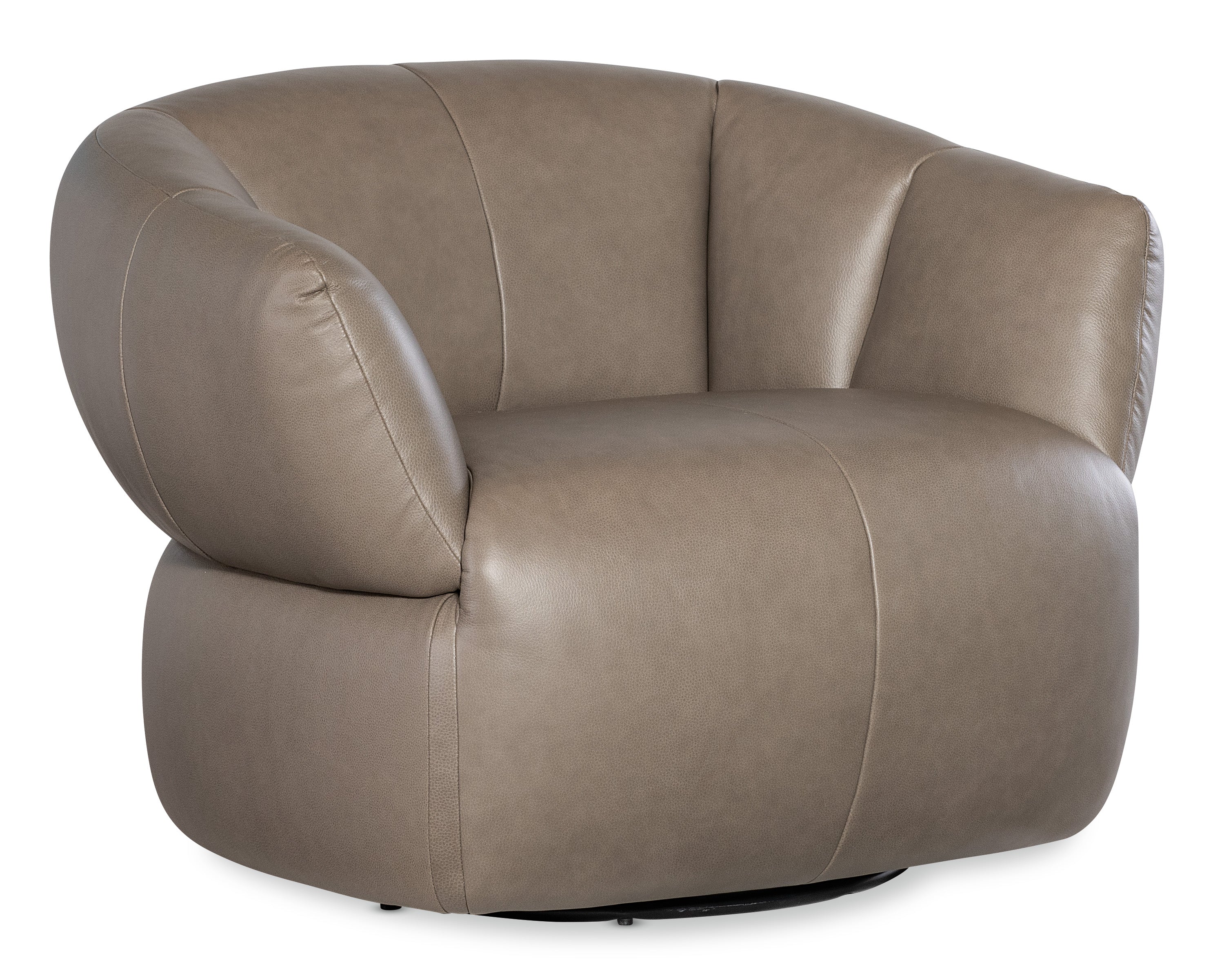 Hooker Furniture Aria Swivel Chair in Brown