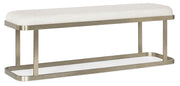 Hooker Furniture Linville Falls River Branch Upholstered Bench