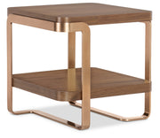 Hooker Furniture Eleana End Table in Medium Wood