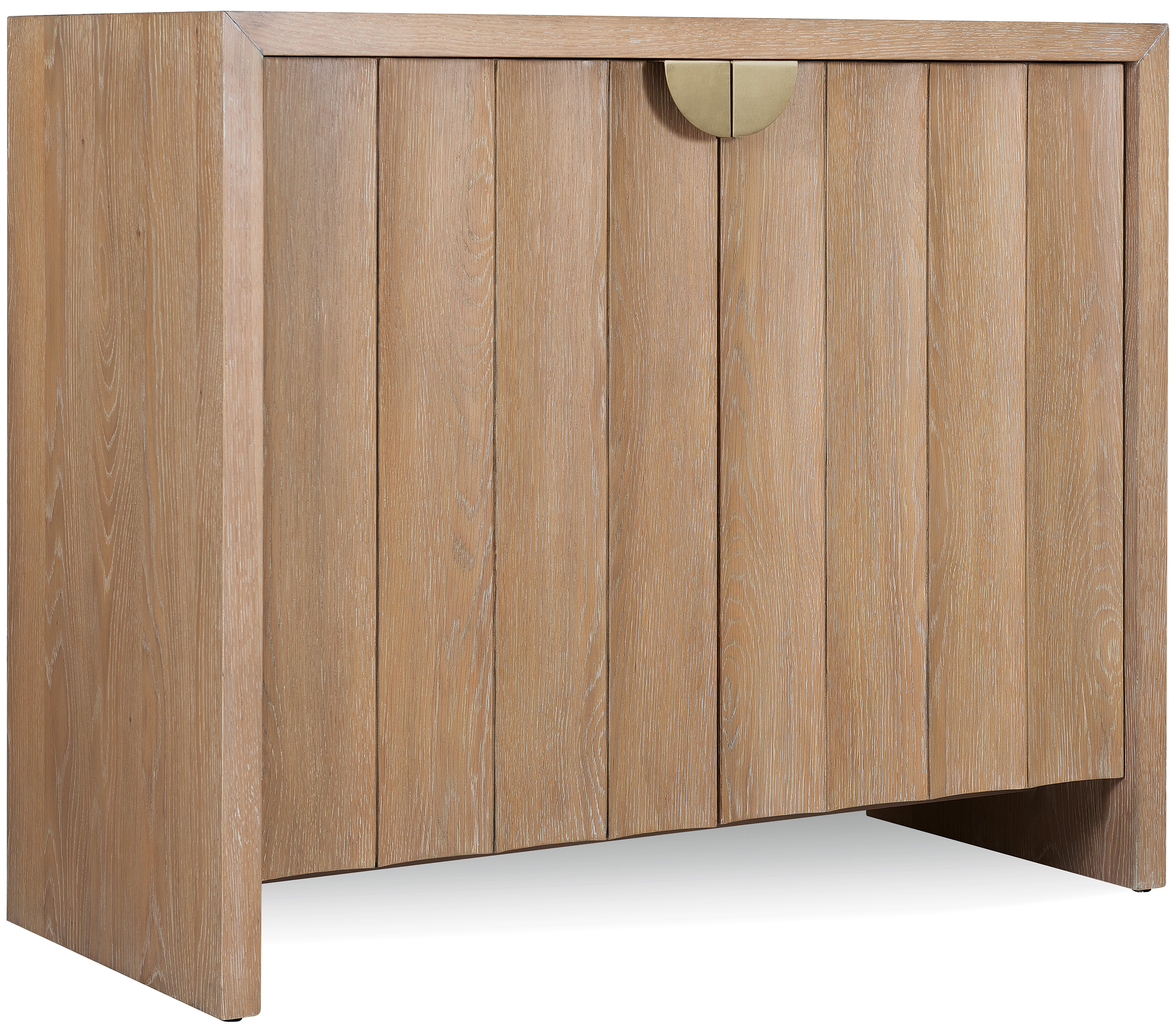 Hooker Furniture Commerce and Market Willow Accent Cabinet in Light Wood