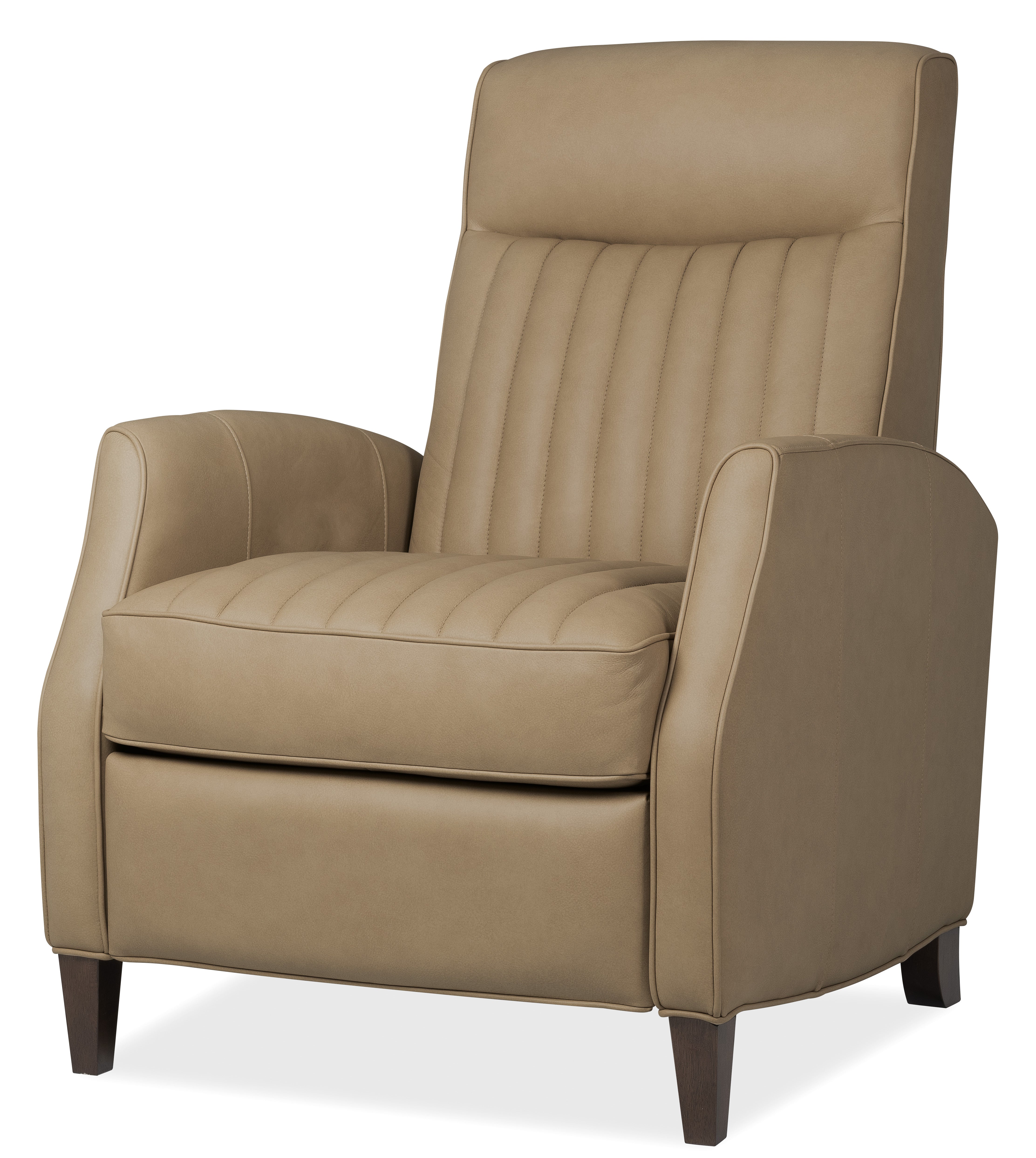 Hooker Furniture Denver Push Back Recliner in Beige