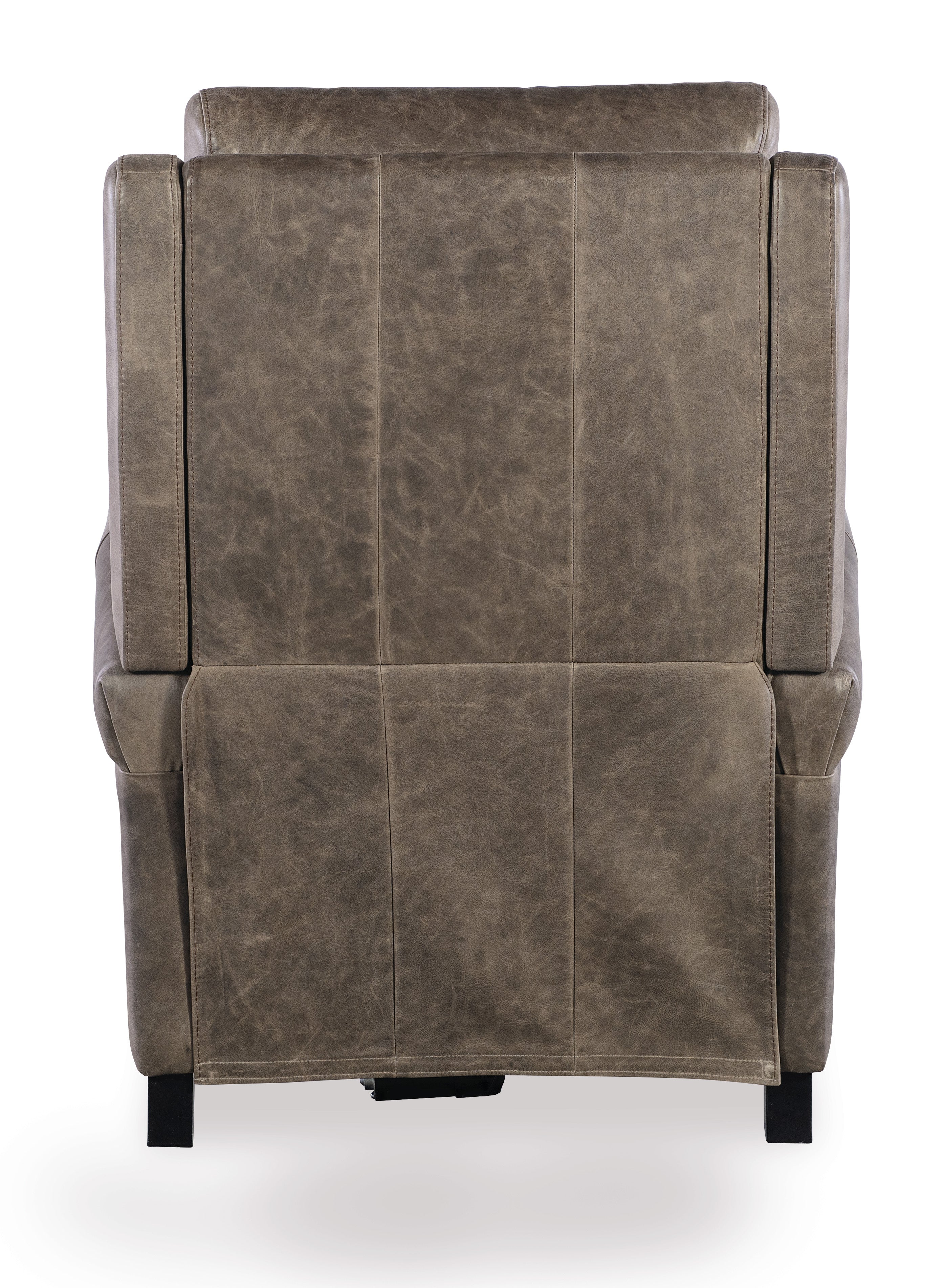 Hooker Furniture Hurley Power Recliner with Power Headrest in Dark Brown