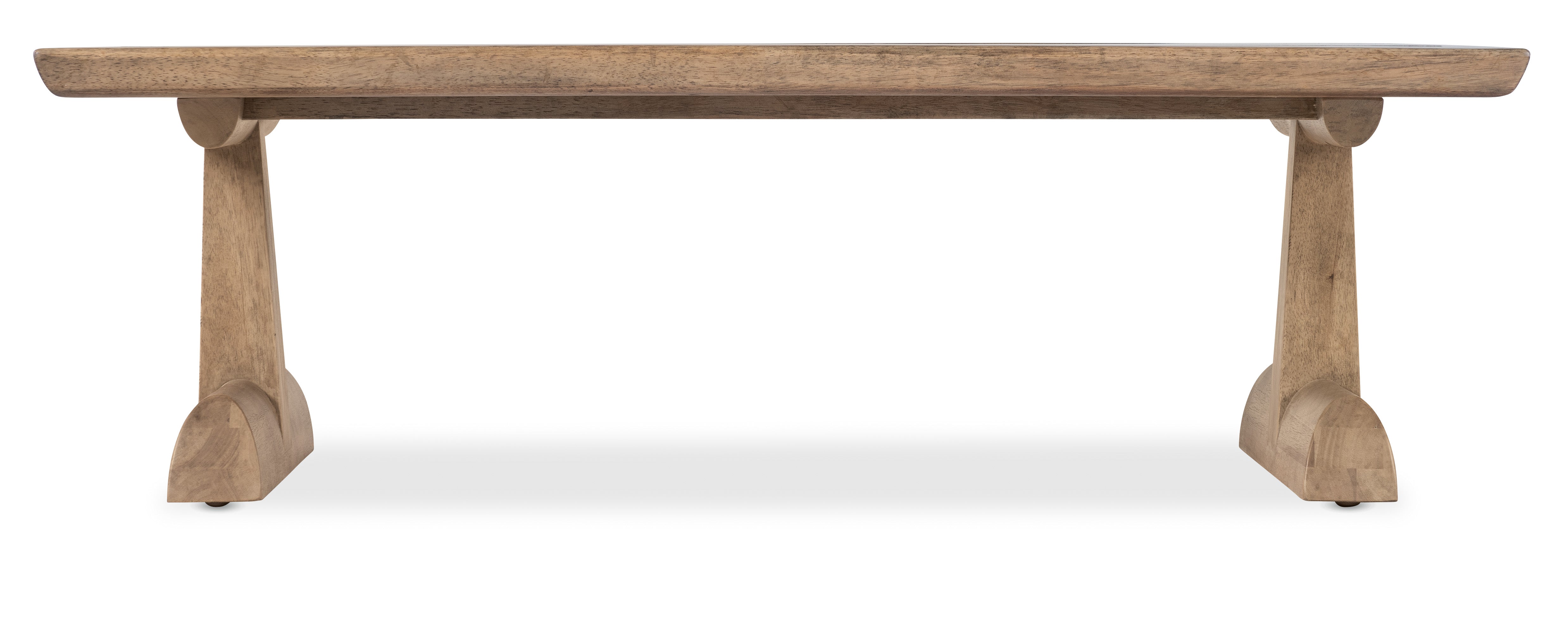 Hooker Furniture Vineyard Row Rectangle Cocktail Table in Light Wood