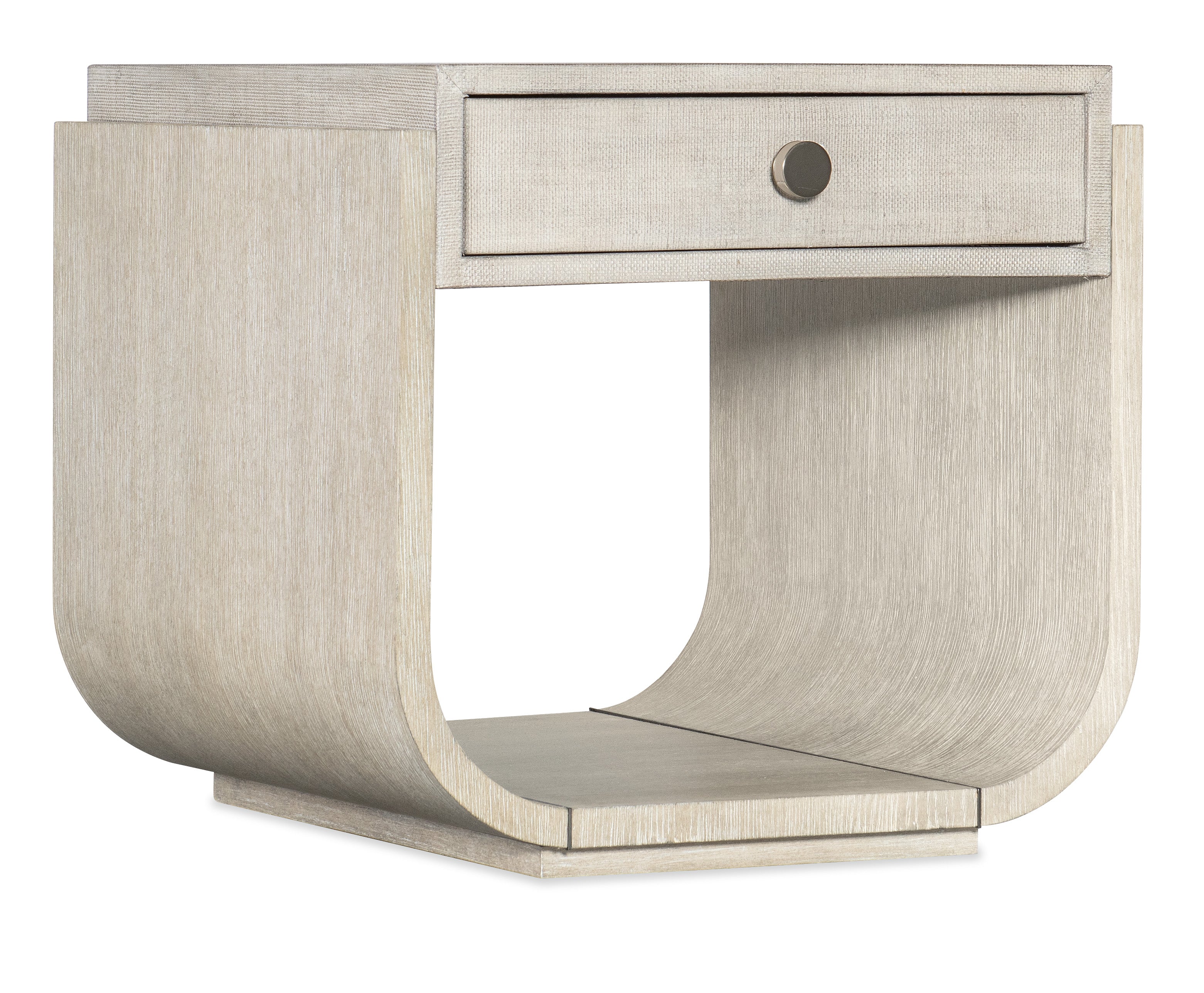 Hooker Furniture Modern Mood Rectangle End Table in Light Brown