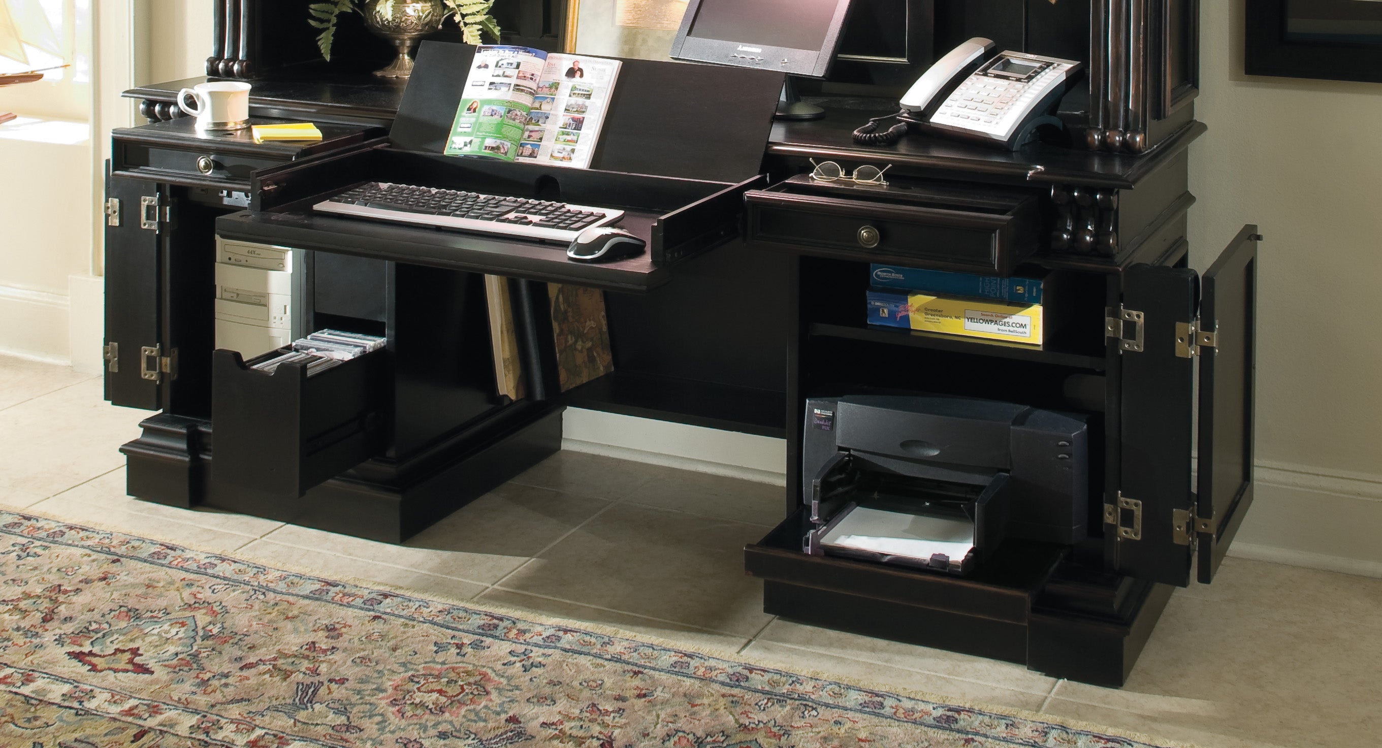Hooker Furniture Telluride Computer Credenza