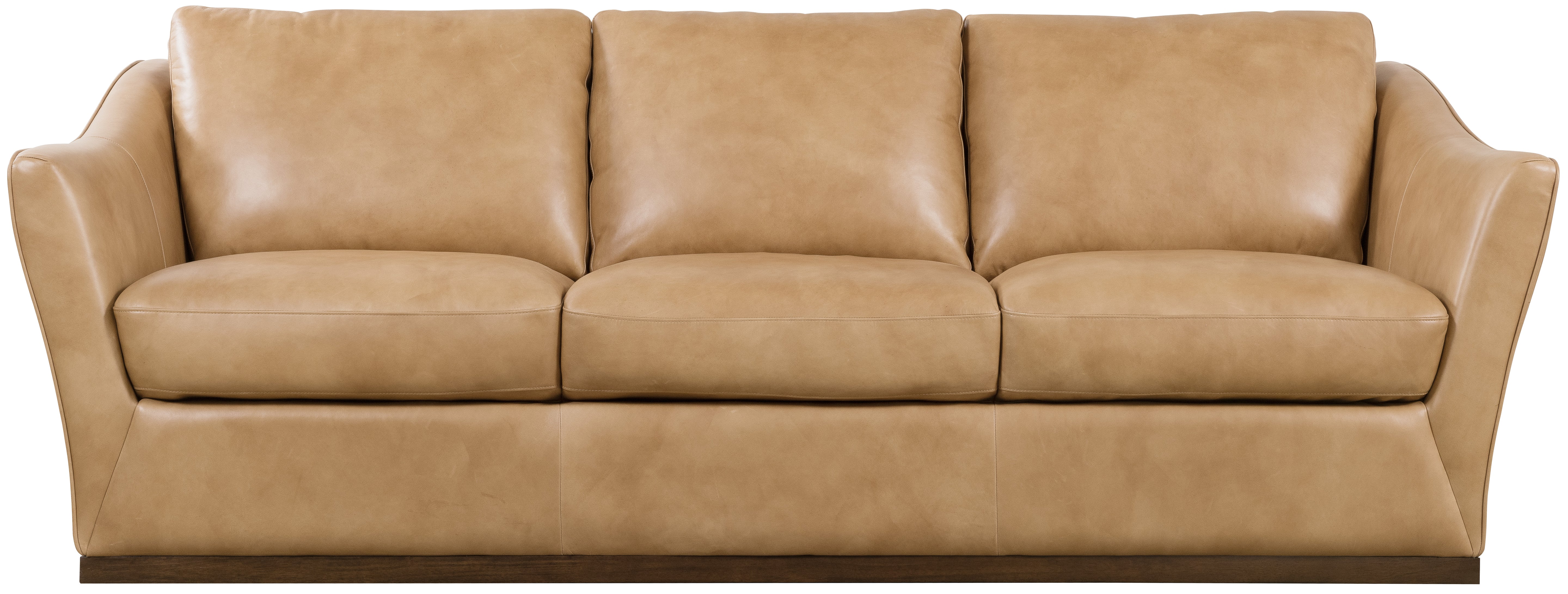 Hooker Furniture Fairfax Stationary Sofa in Brown