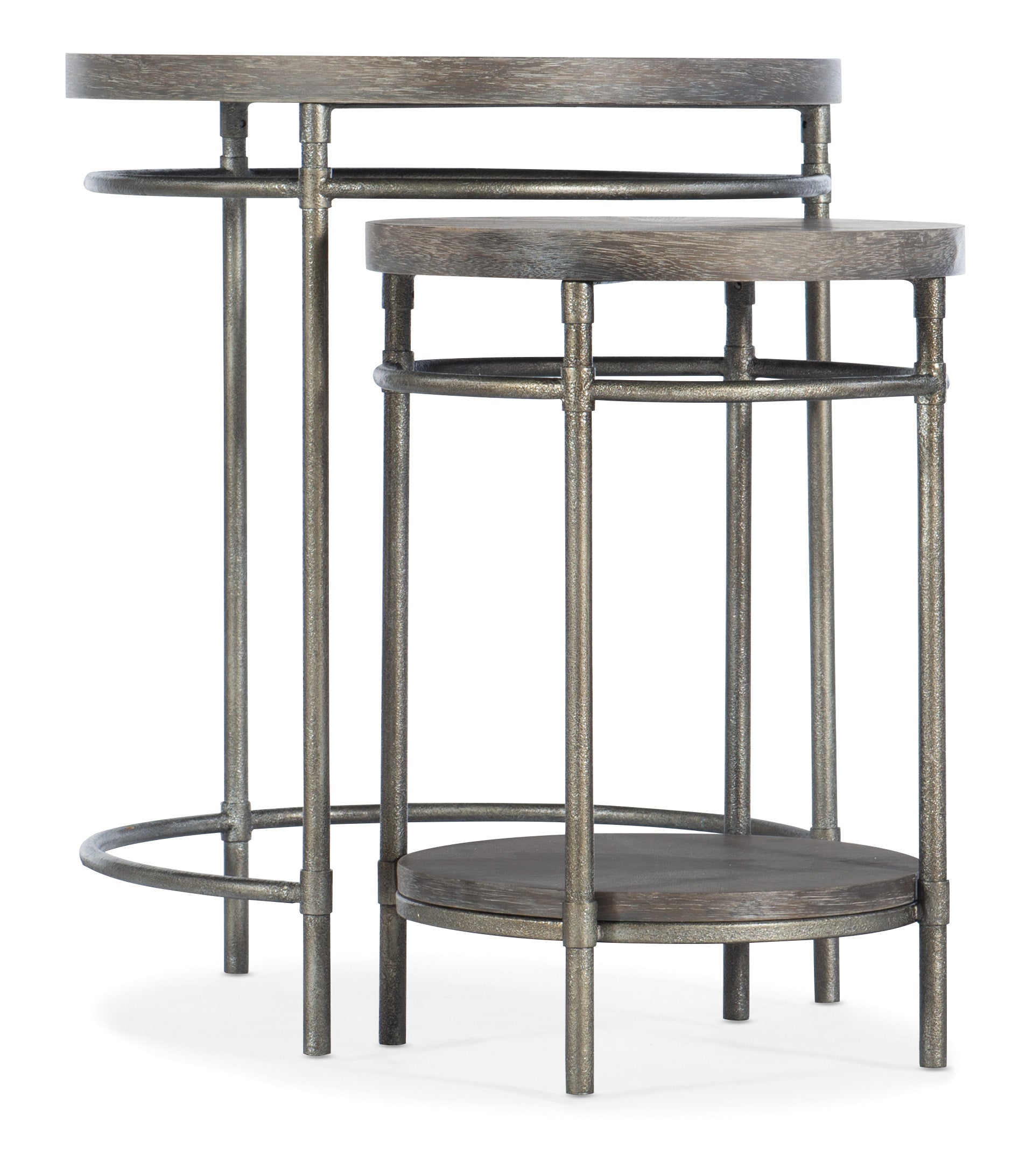 Hooker Furniture Nesting Tables in Silver