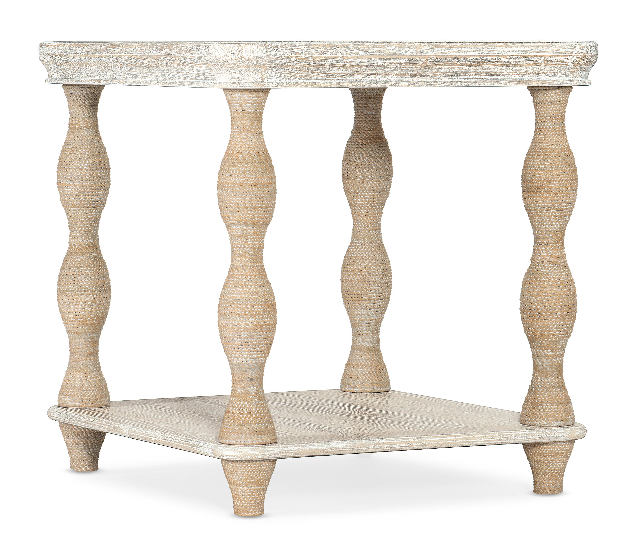 Hooker Furniture Serenity Bahari Lamp Table in White