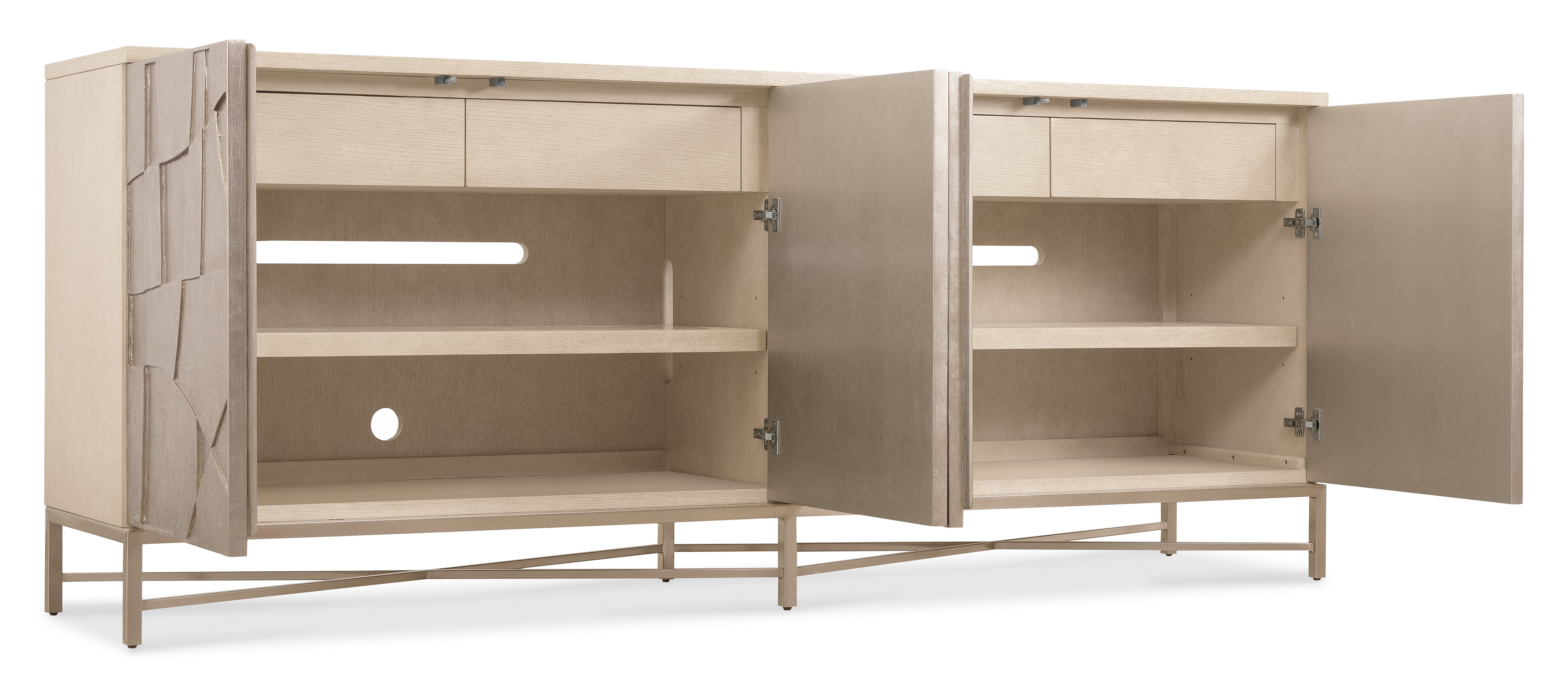 Hooker Furniture Westwood Credenza in Silvers