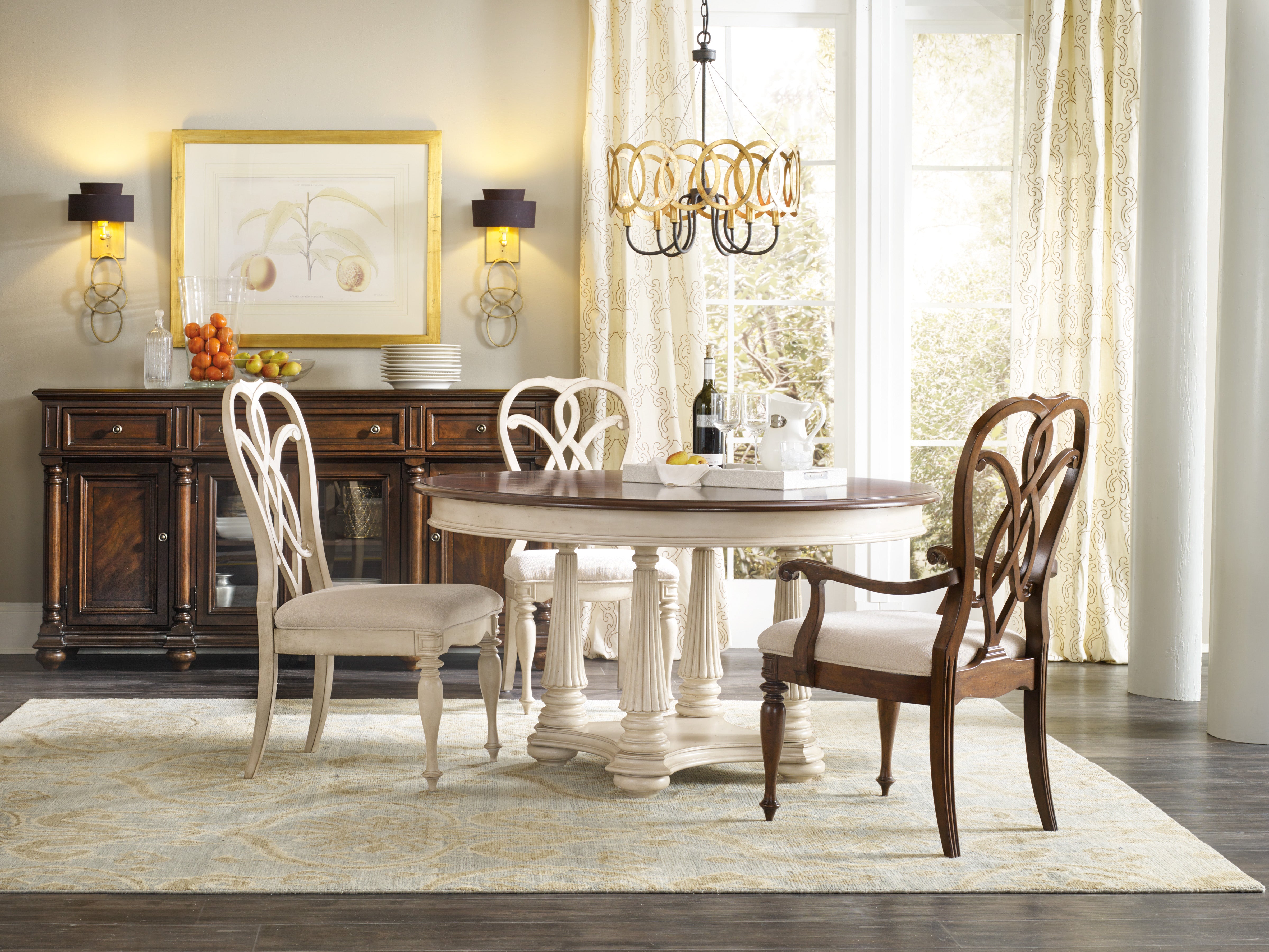 Hooker Furniture Leesburg Splatback Arm Chair