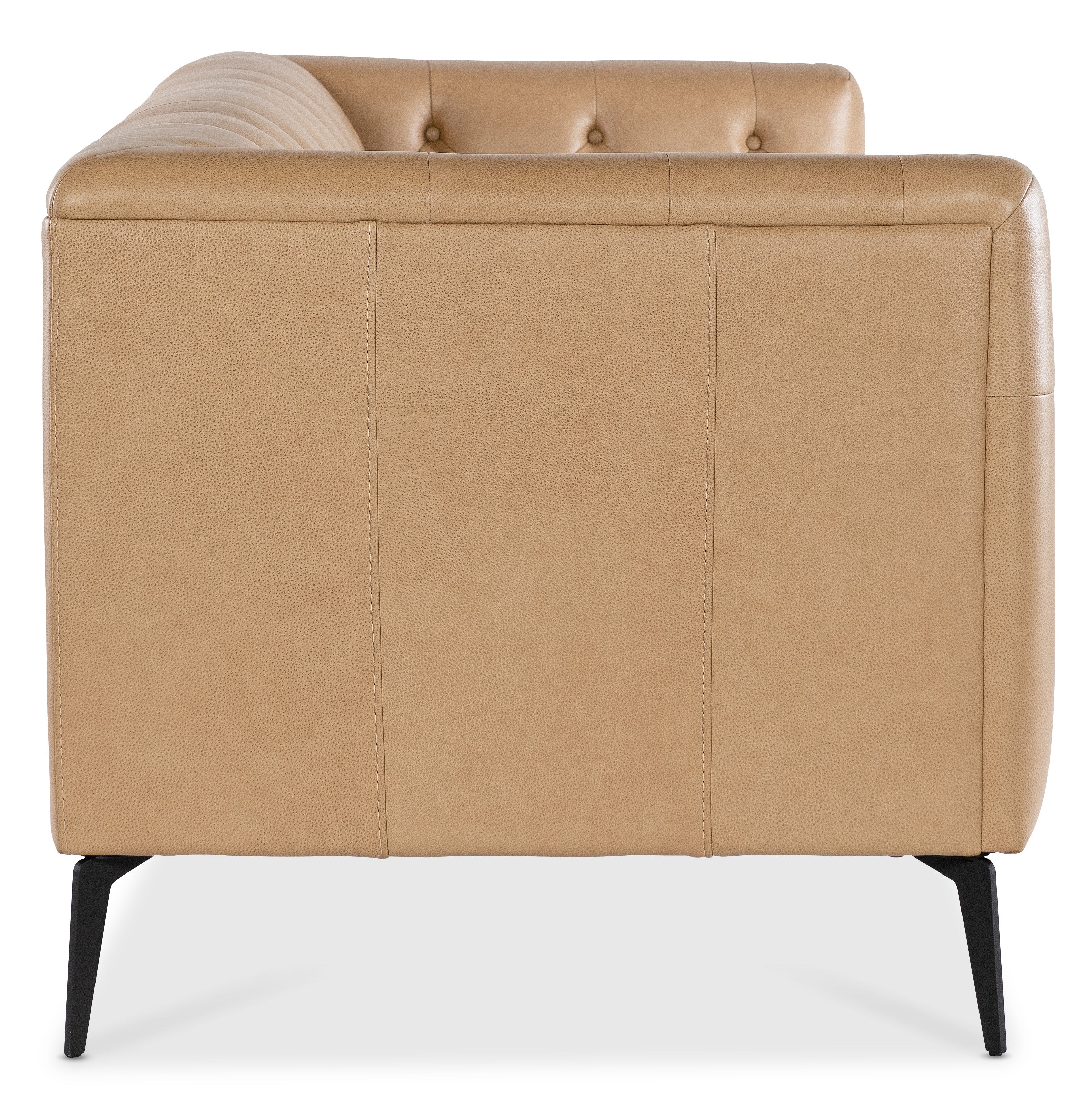 Hooker Furniture Nicolla Stationary Sofa in Brown