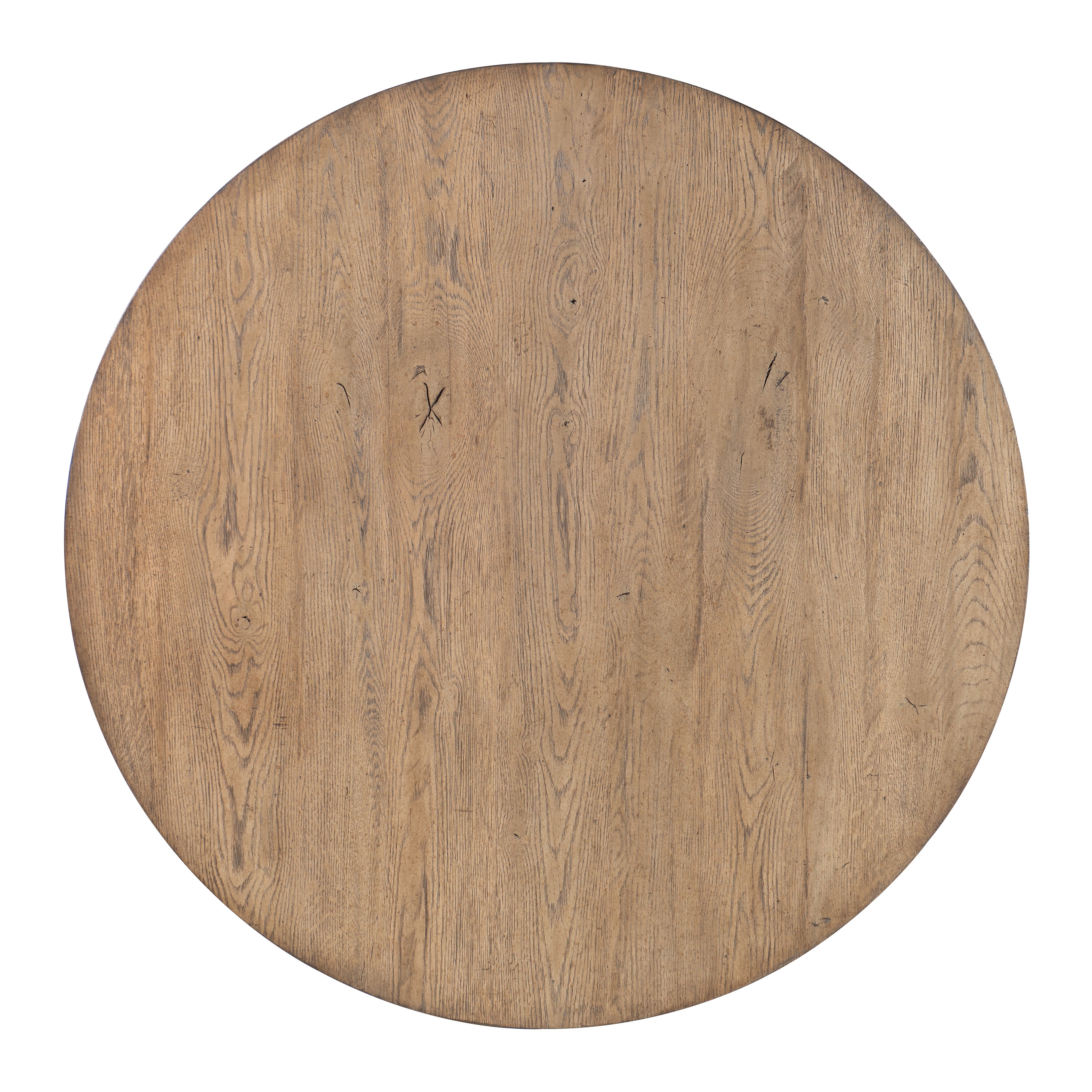 Hooker Furniture Commerce & Market Round Cocktail Table in Medium Wood