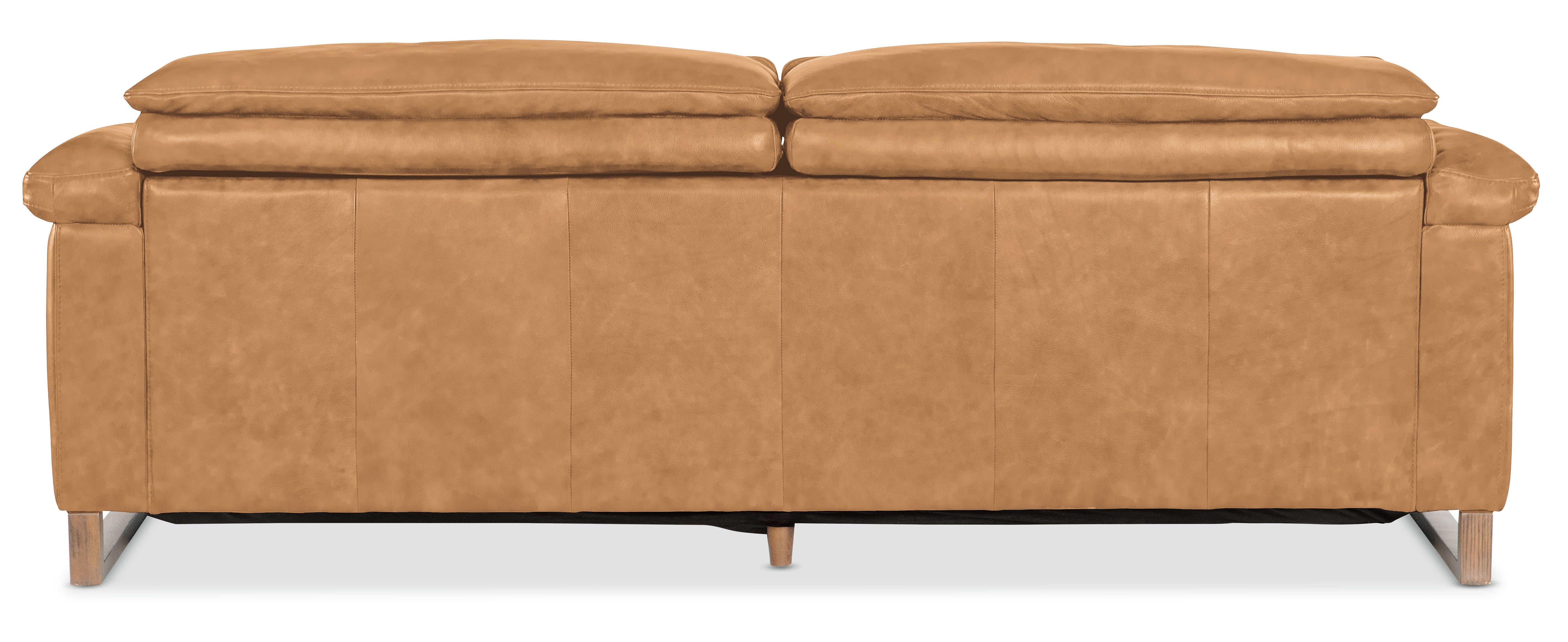 Hooker Furniture Jericho Power Sofa with Power Headrest in Brown