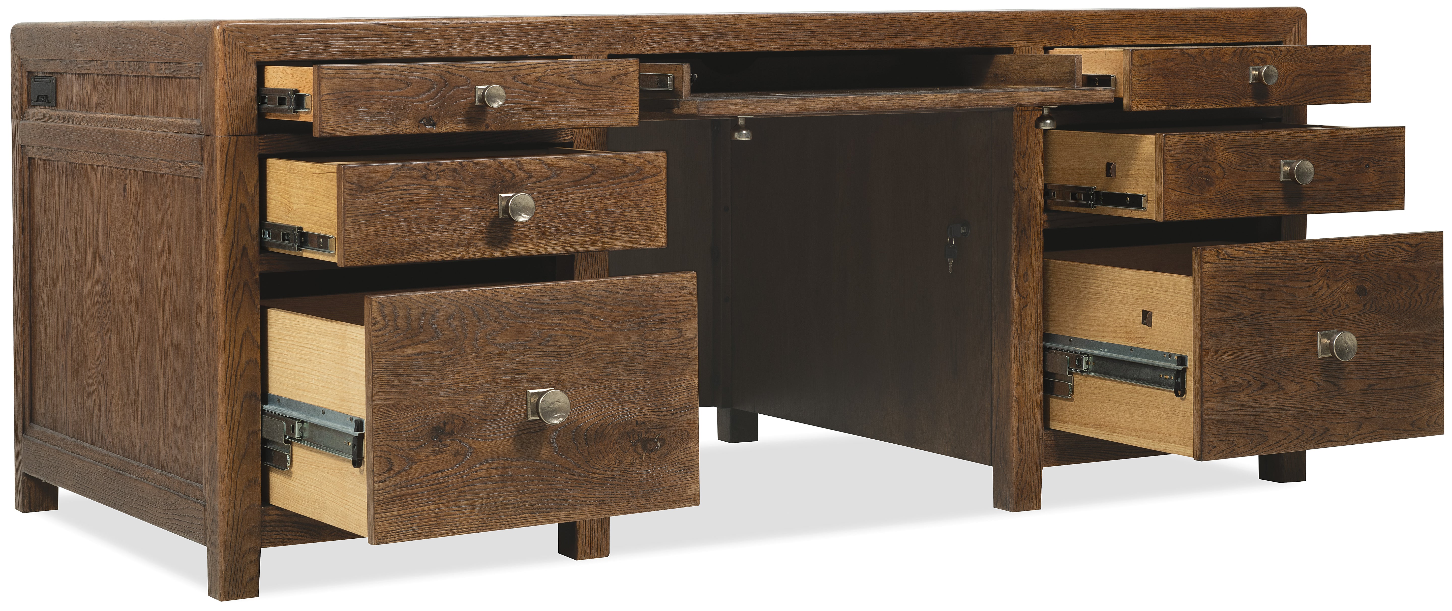 Hooker Furniture Driftwood Executive Desk
