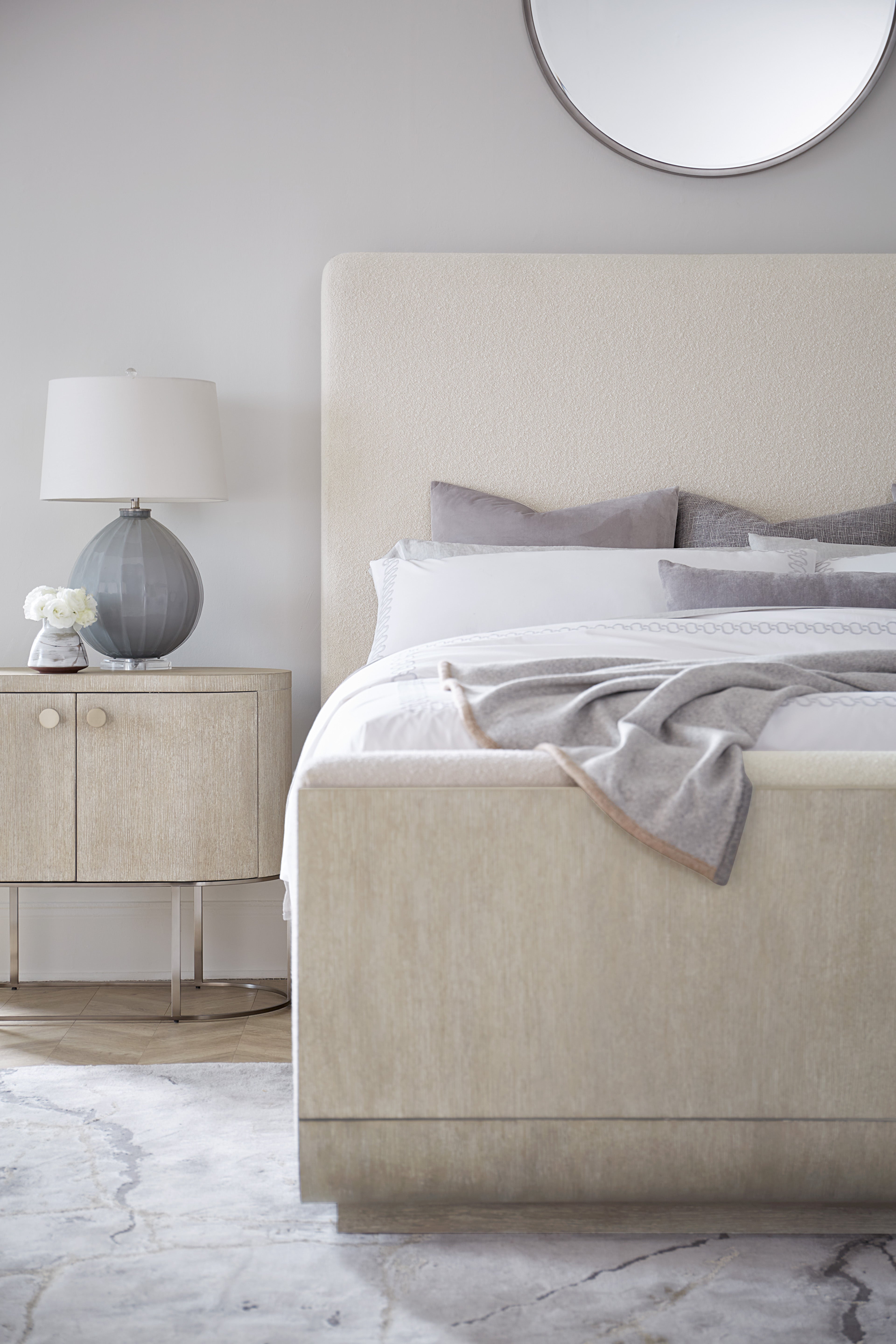 Hooker Furniture Modern Mood Upholstered Panel Bed