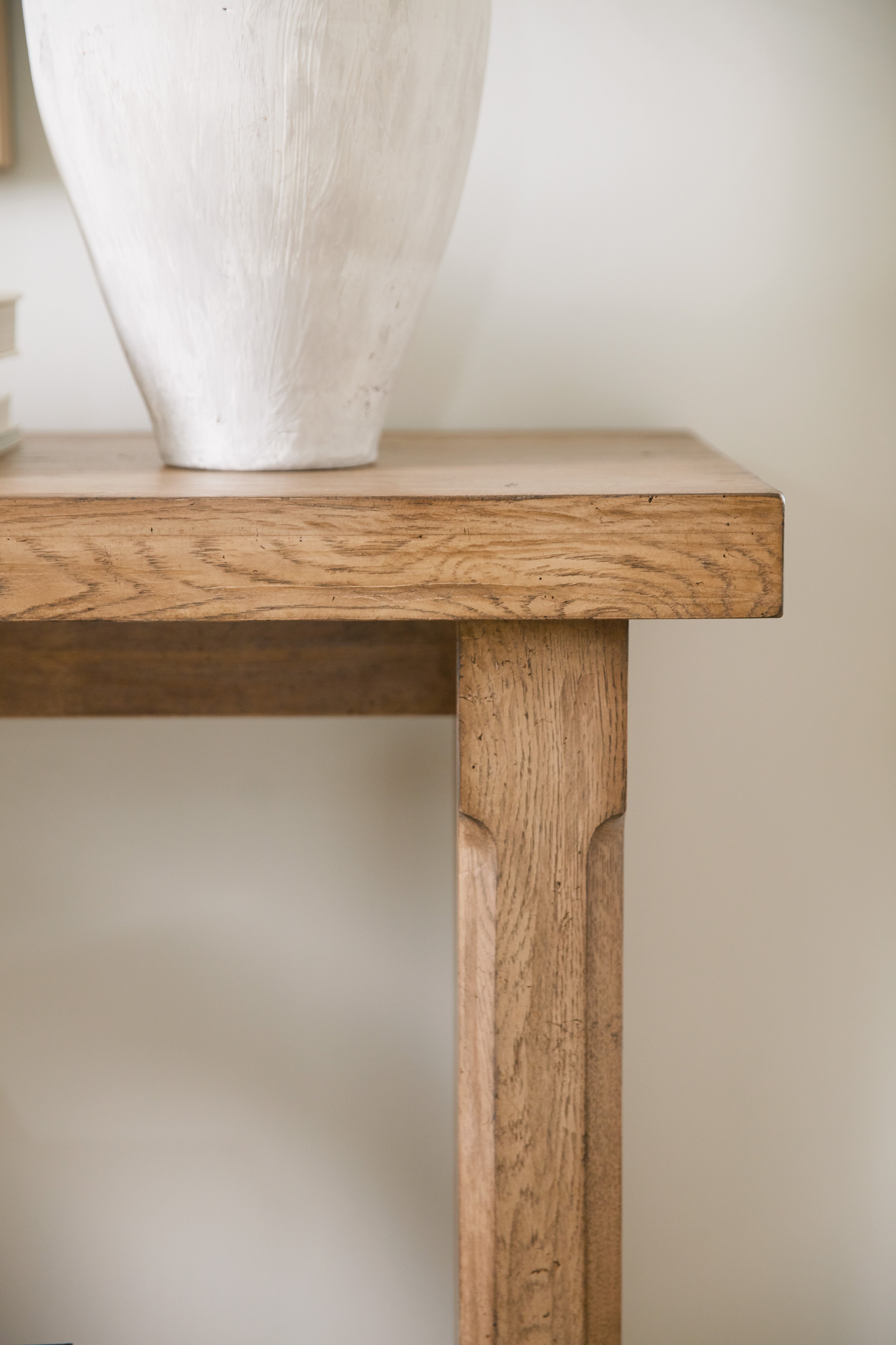 Hooker Furniture Commerce & Market Console in Light Wood